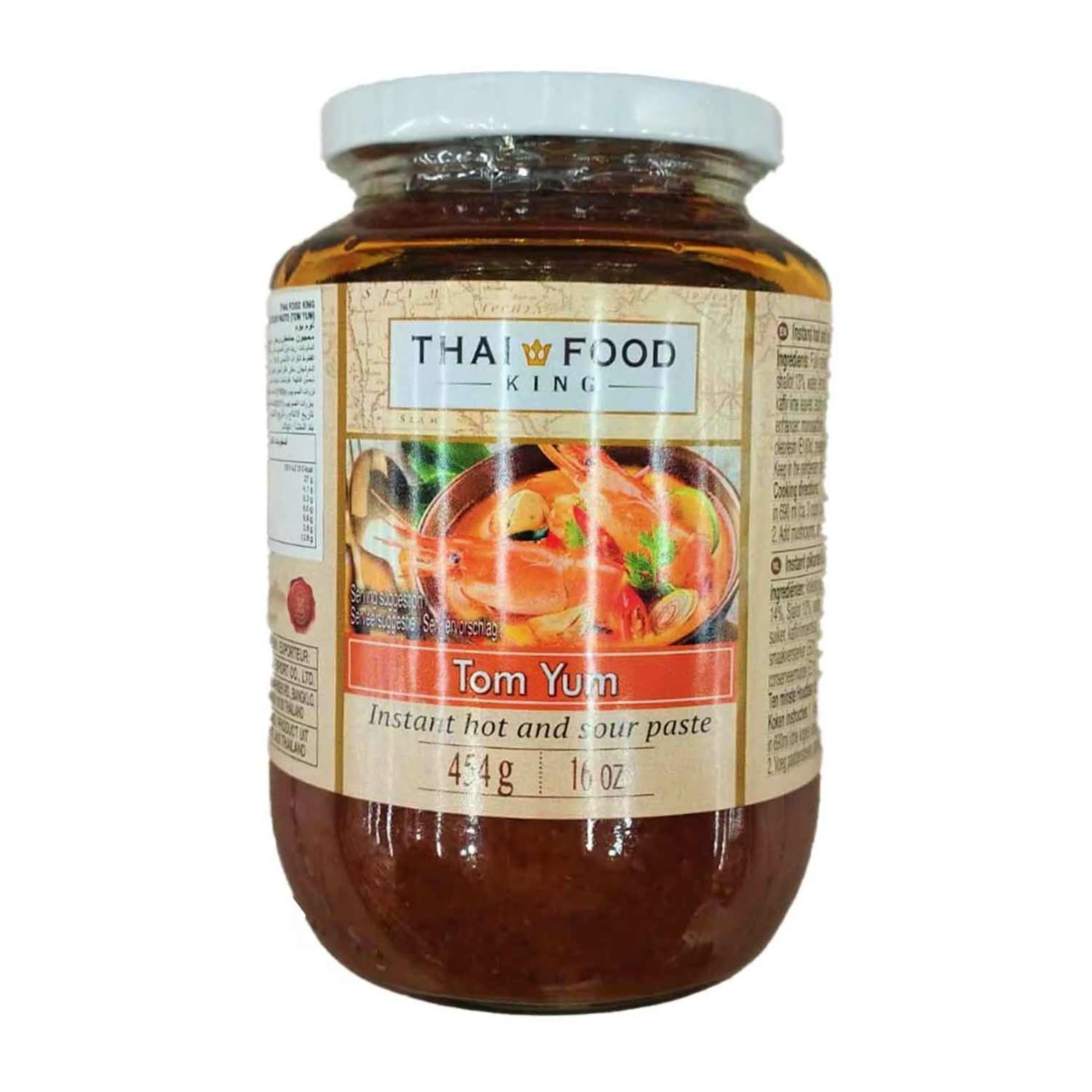 Thai Food King Hot & Sour Tom Yum Paste 454gm
