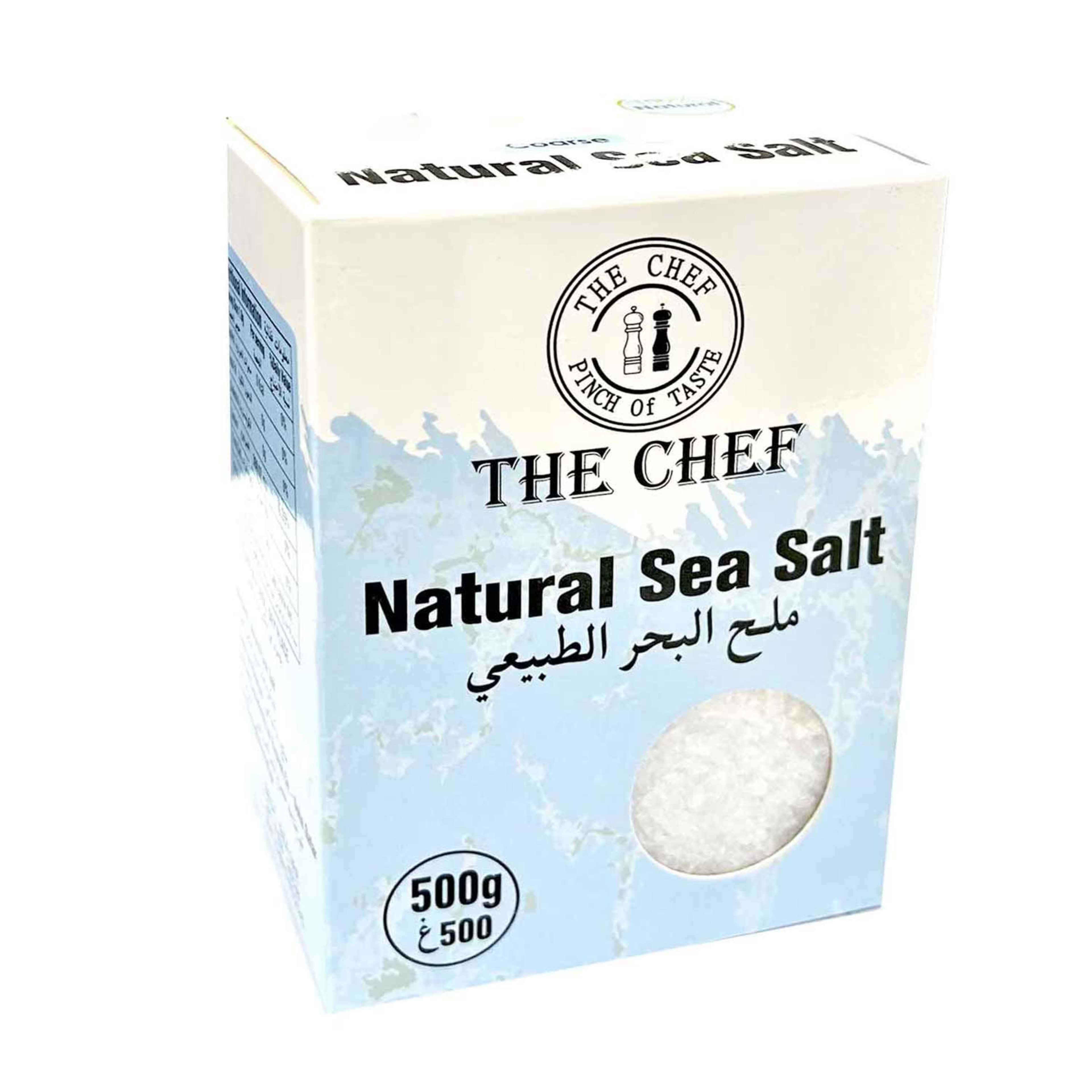 The Chef Natural Sea Salt (box) 500gm