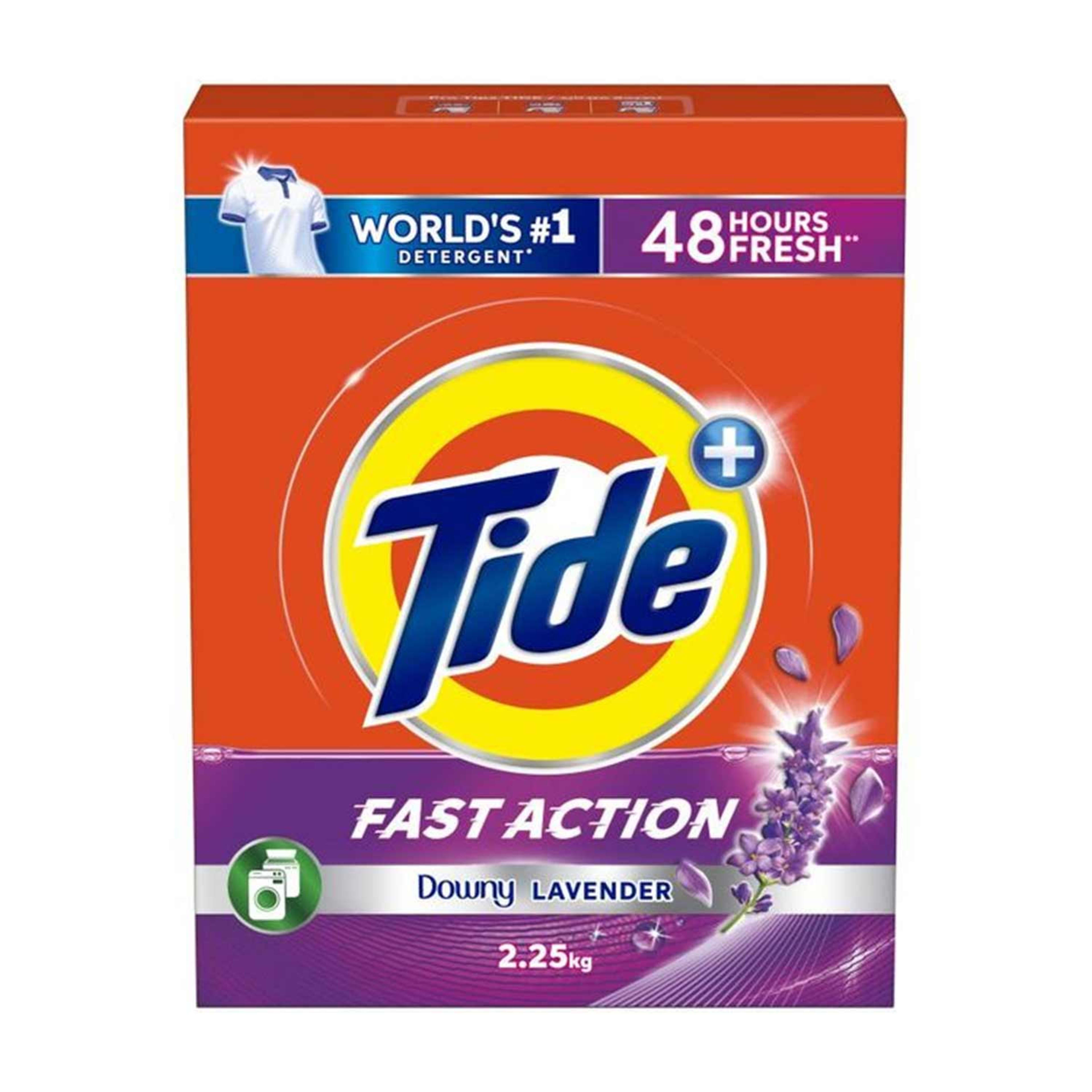 Tide Fast Action Ls Downy Lavender Detergent Powder 2.25kg