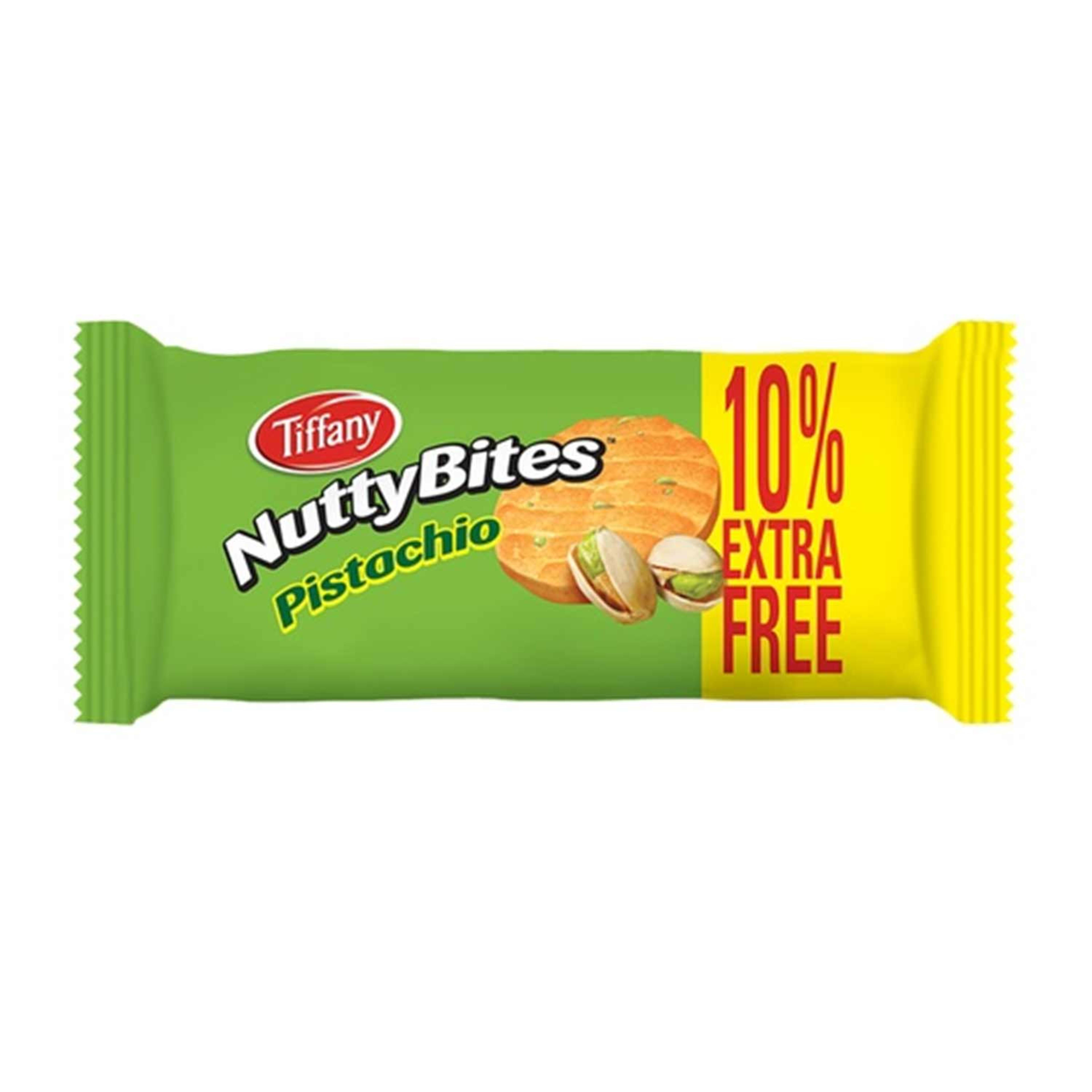 Tiffany Nutty Bites Cookies Pistacio 72gm