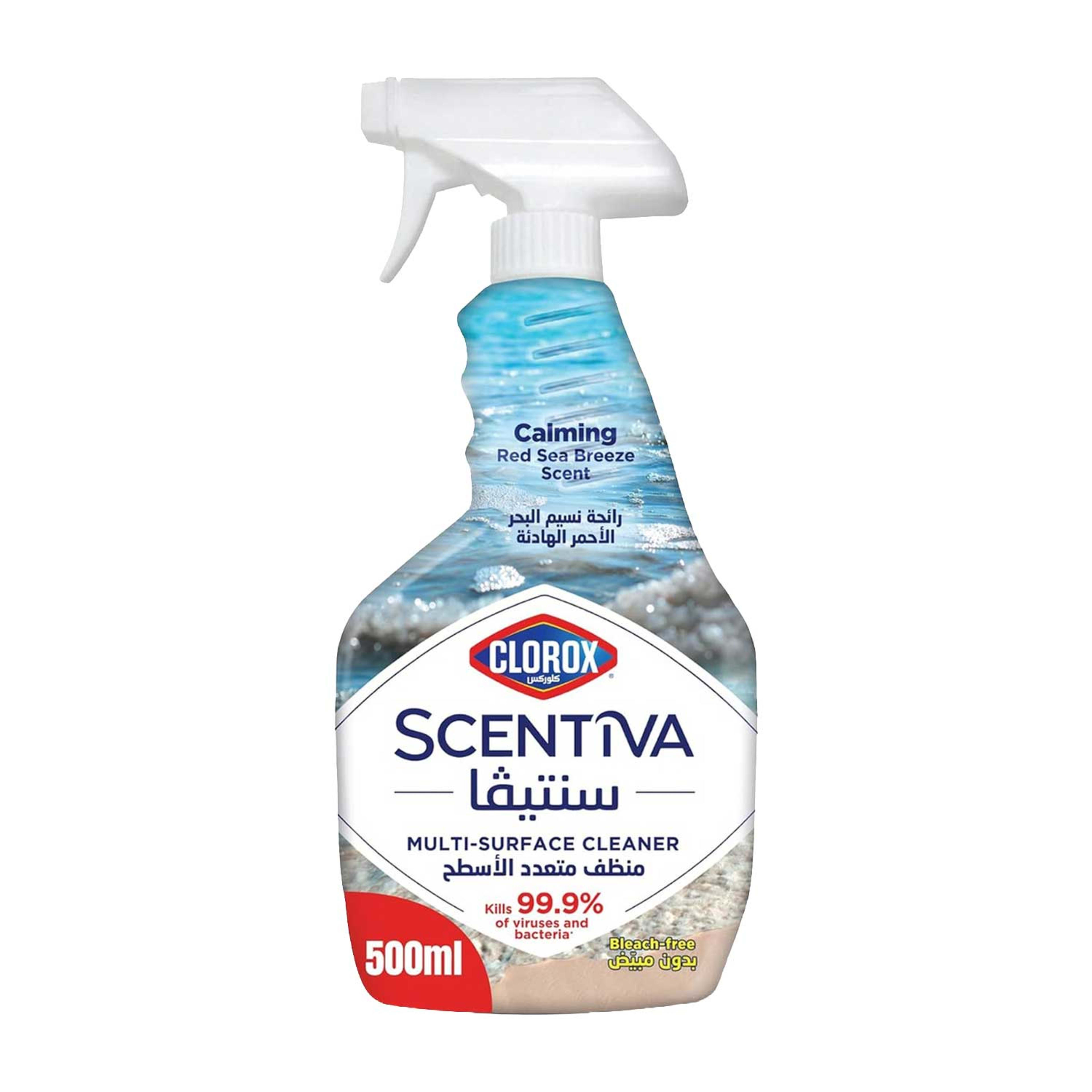 Clorox Scentiva Red Sea Breeze Scent Multi-surface Cleaner 2x500ml @20%off