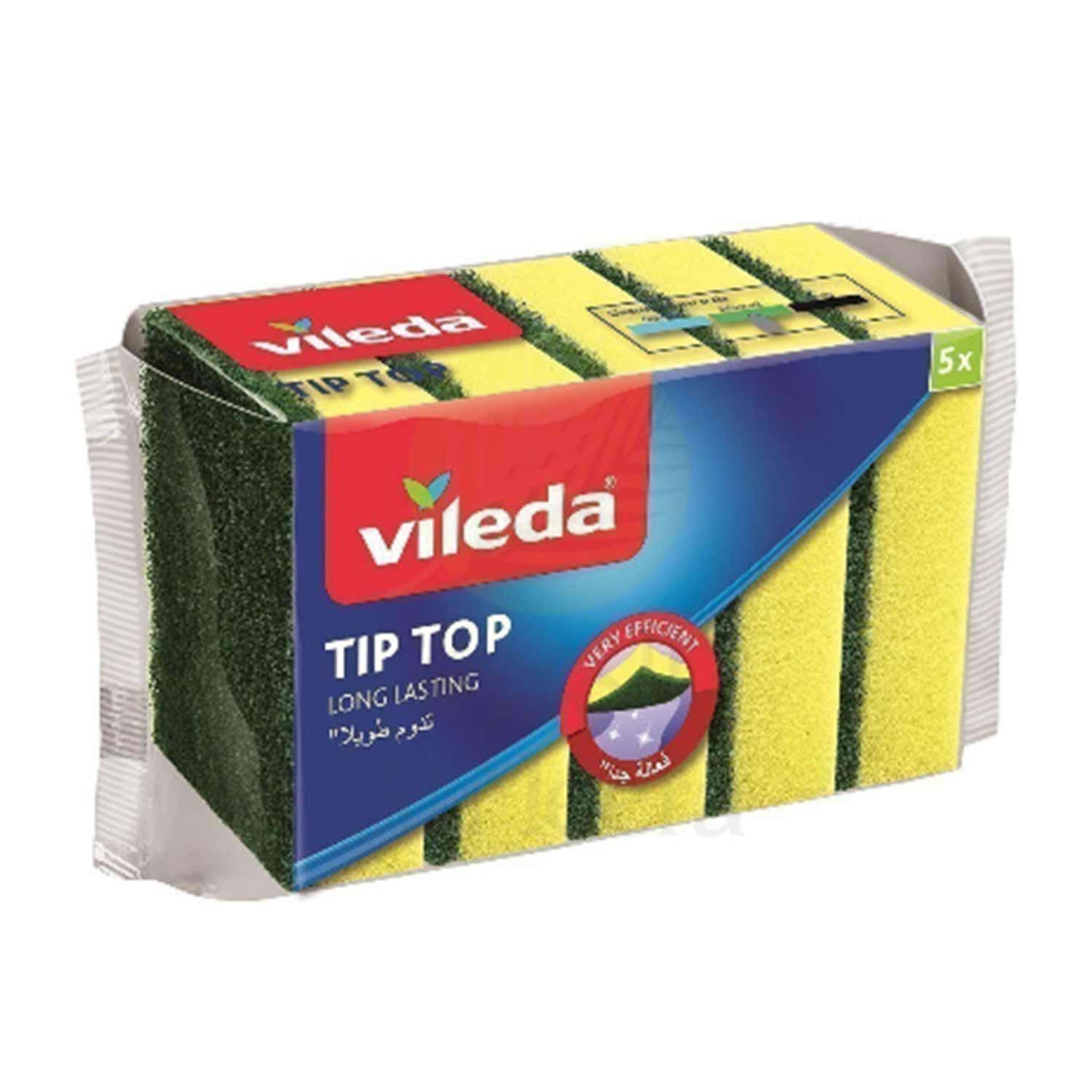 Vileda Tiptop 5pcs Sponge