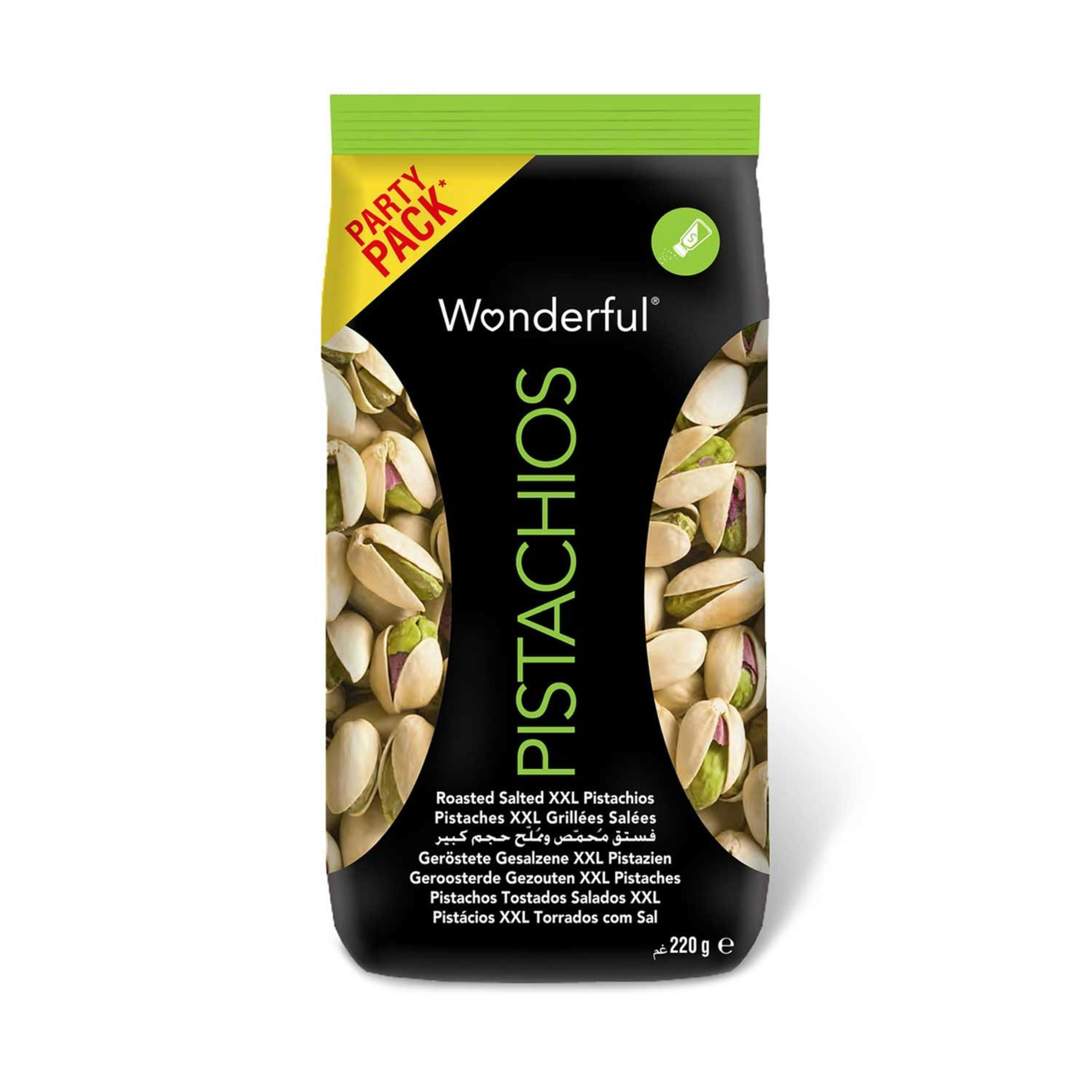 Wonderful Pistachios Roasted Salted 220gm