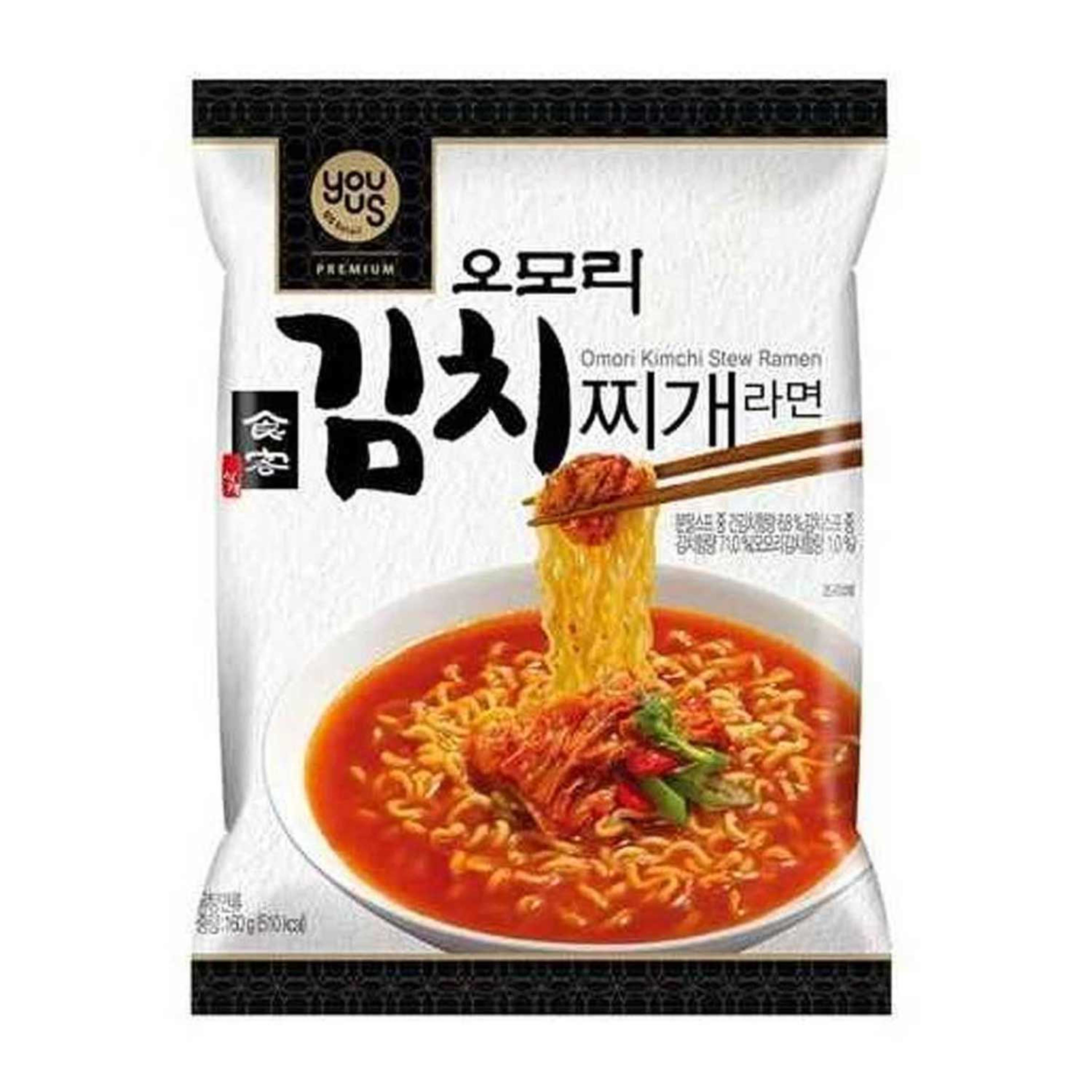 You Us Omori Kimchi Stew Ramyun Noodles 160gm