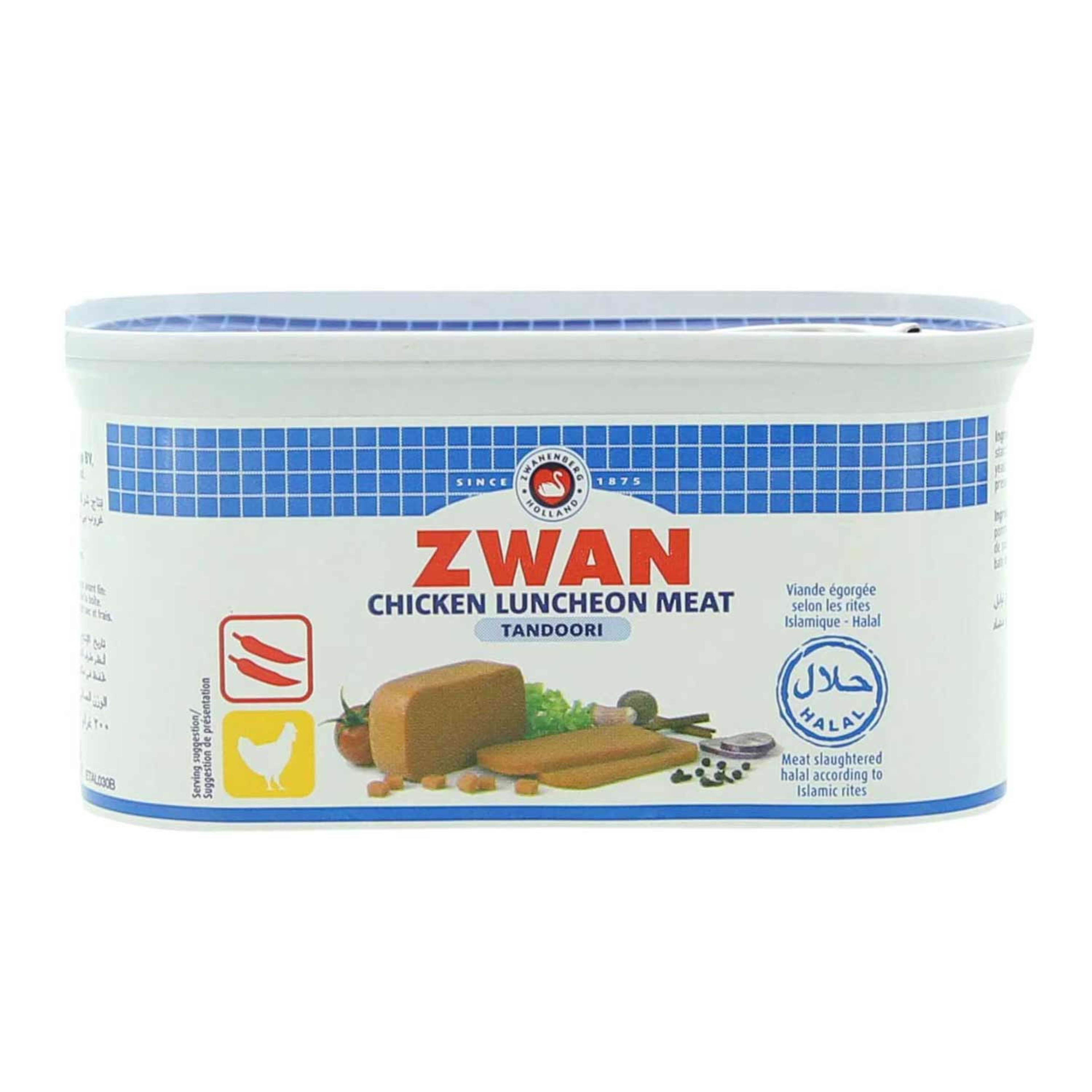Zwan Chicken Luncheon Meat Tandoori 200gm