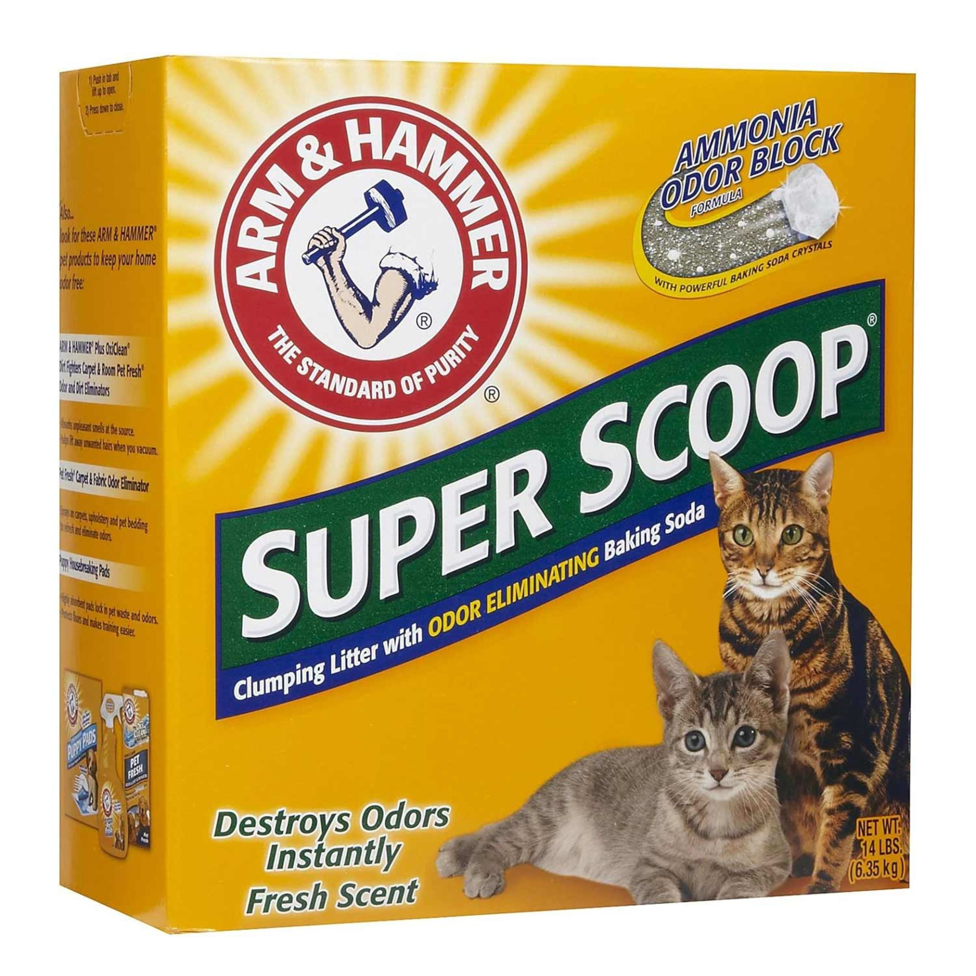 Arm & Hammer Super Scoop Cat Litter 6.35kg