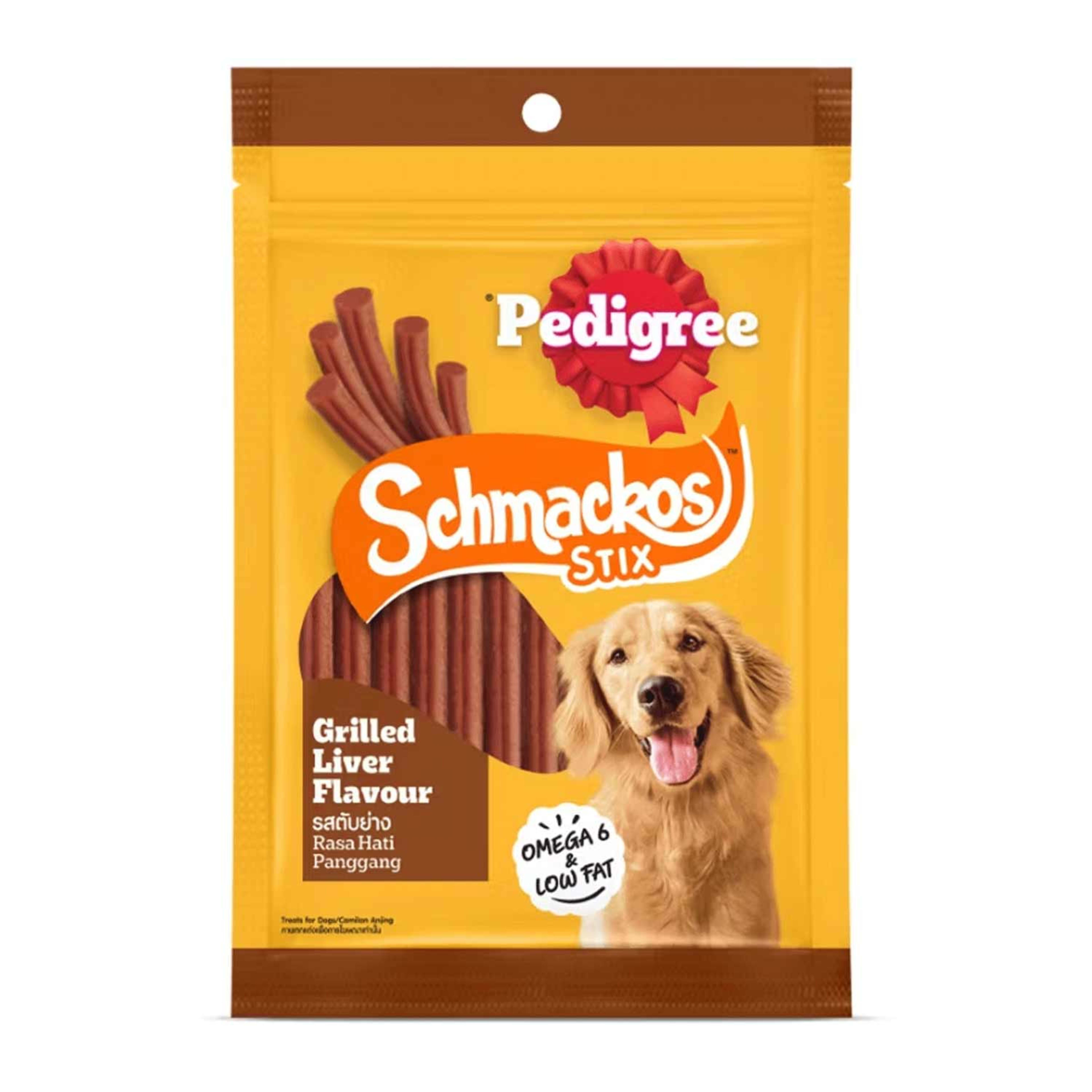 Pedigree Schmackos Stix Grilled Liver Flavour 70gm