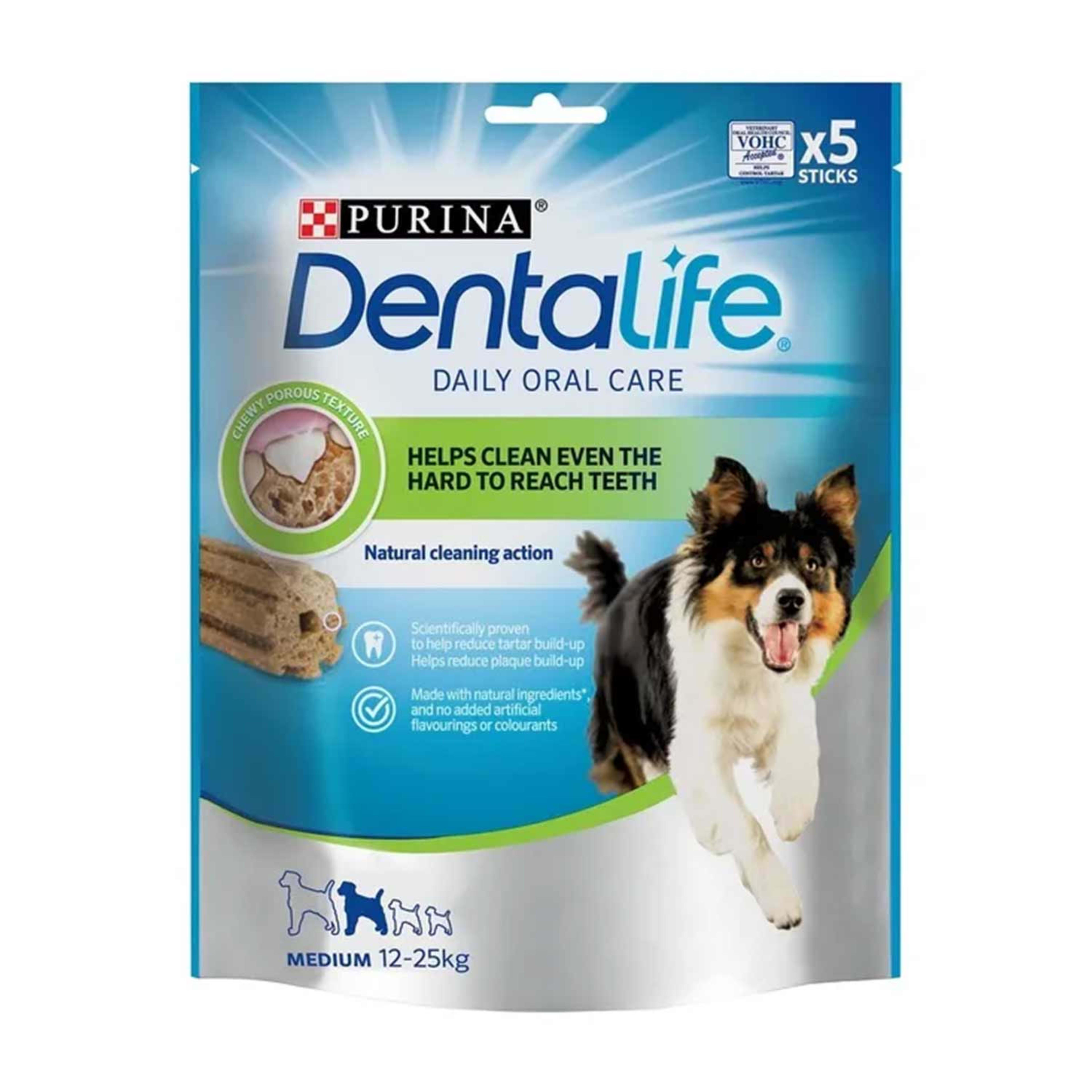 Purina Dentalife Medium 12-25kg 5sticks 115gm