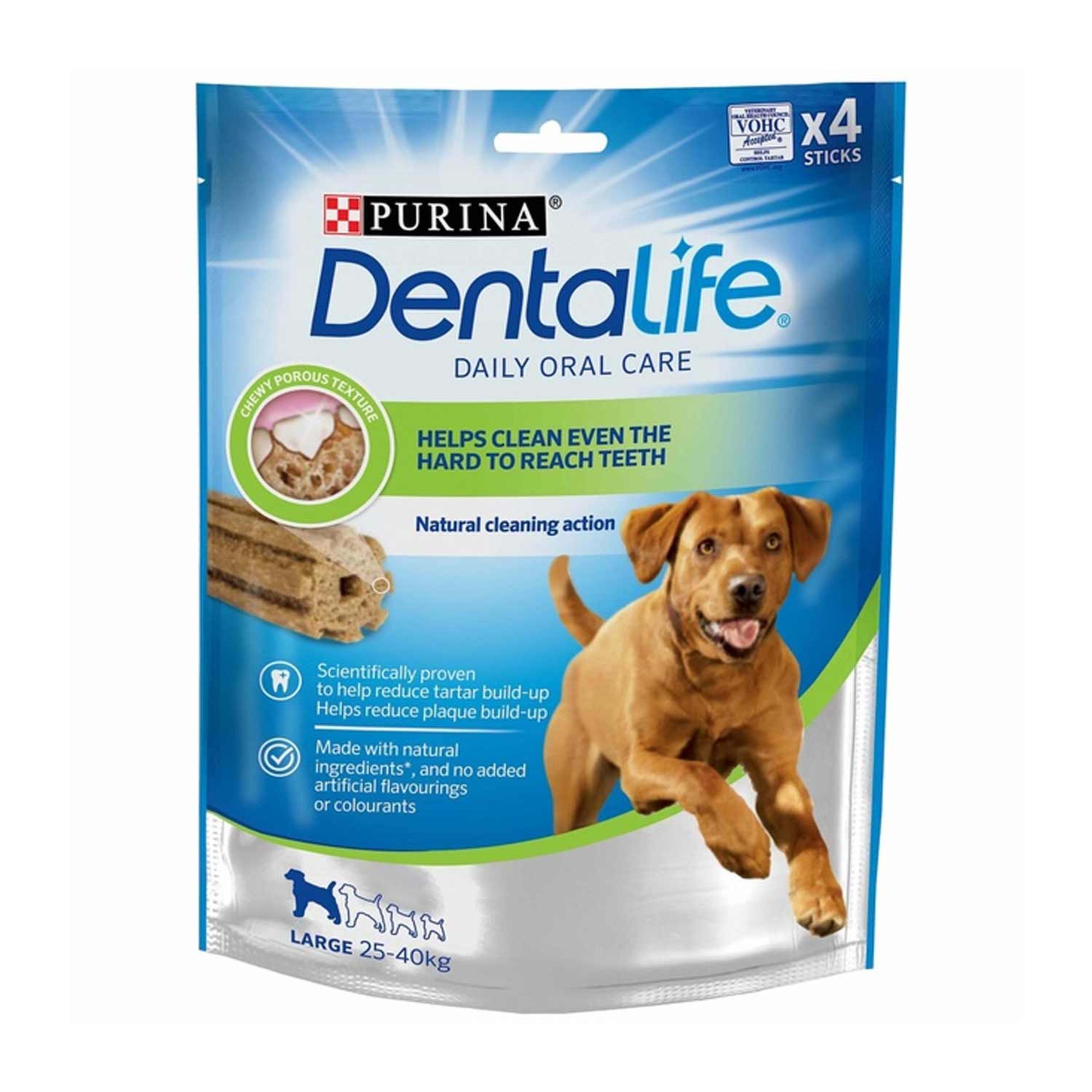 Purina Dentalife Large 25-40kg 4sticks 142gm