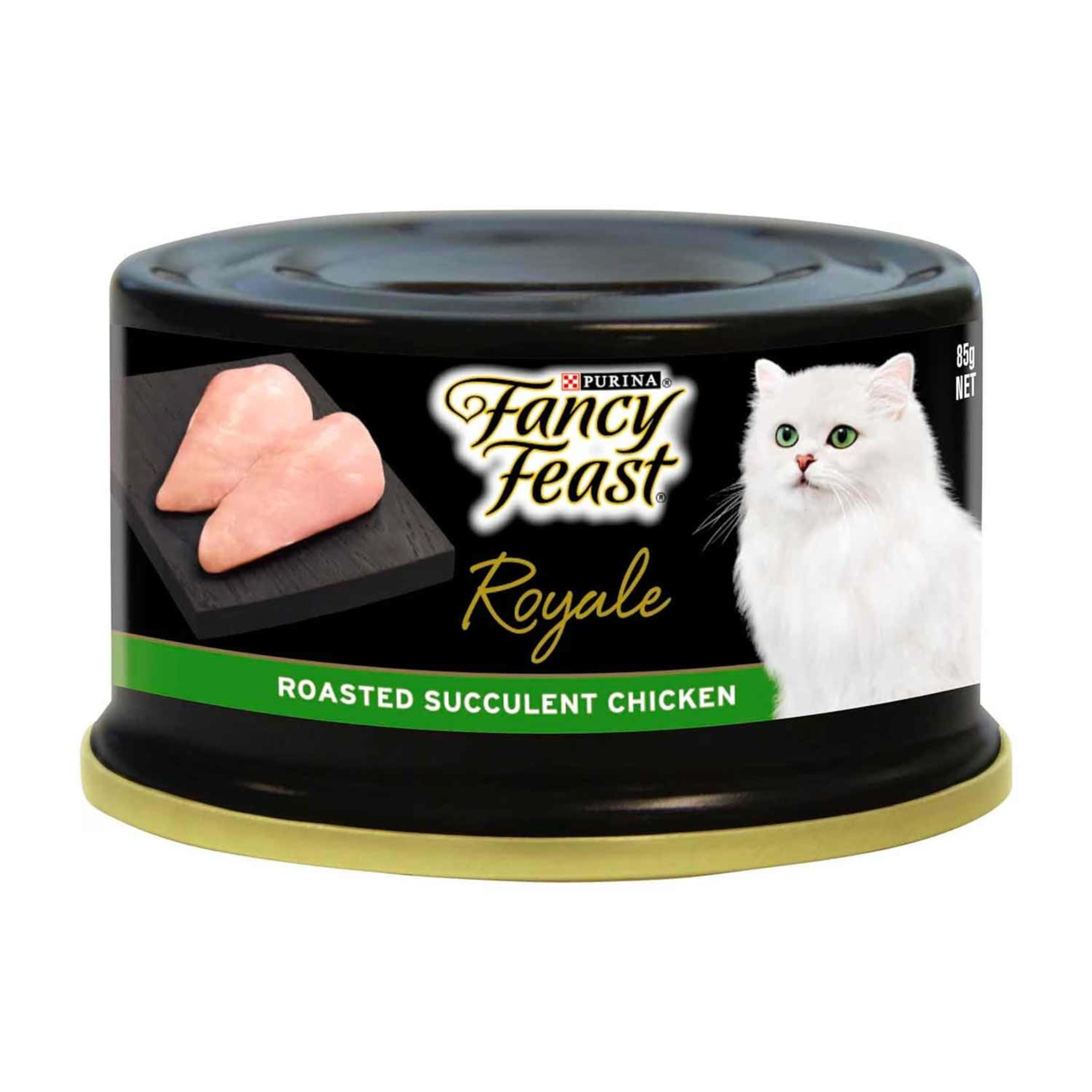 Purina Fancy Feast Royale Succulent Chicken Cat Food 85gm