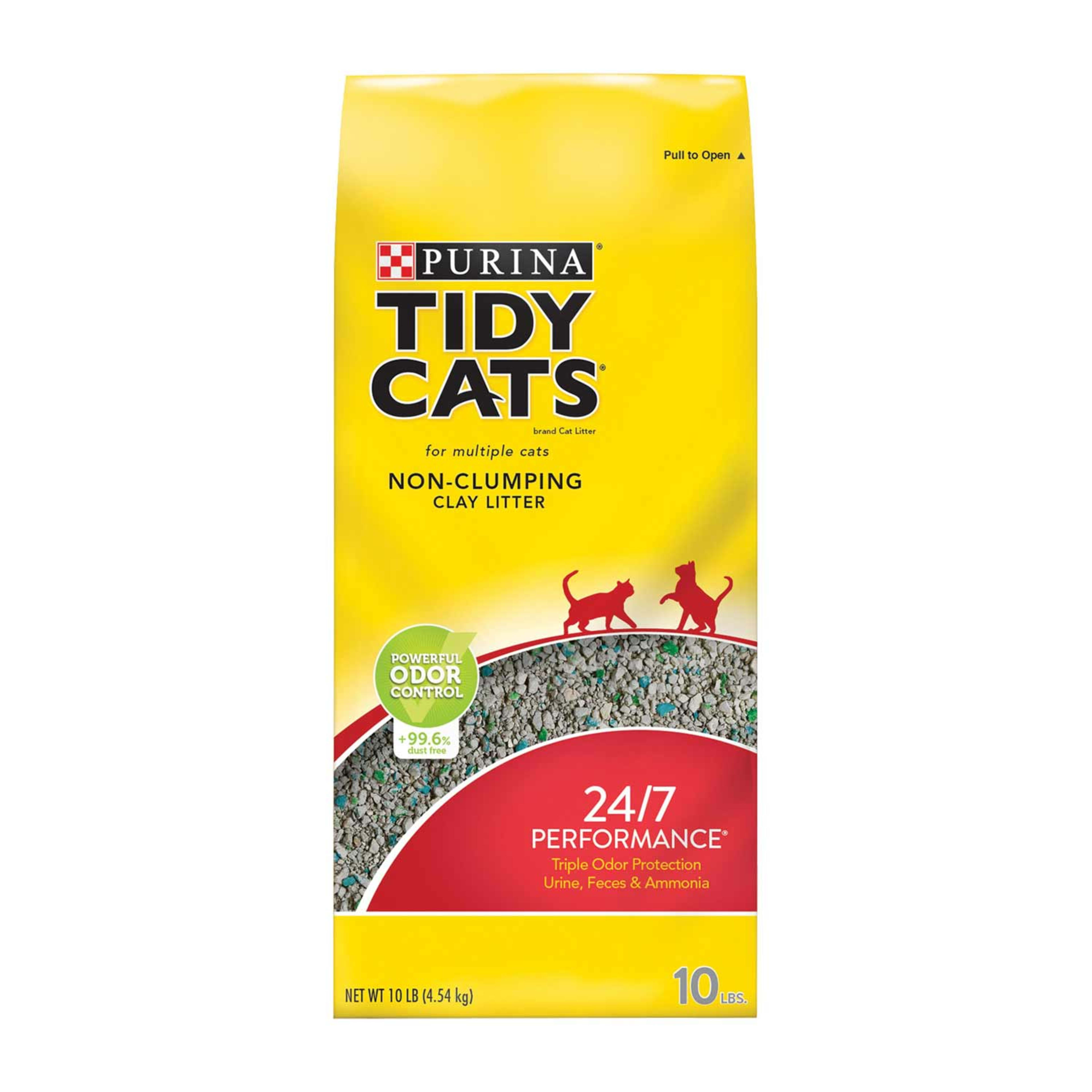 Purina Tidy Cats Non Clumping Clay Litter 24/7 Performance 10lbs 4.5kg