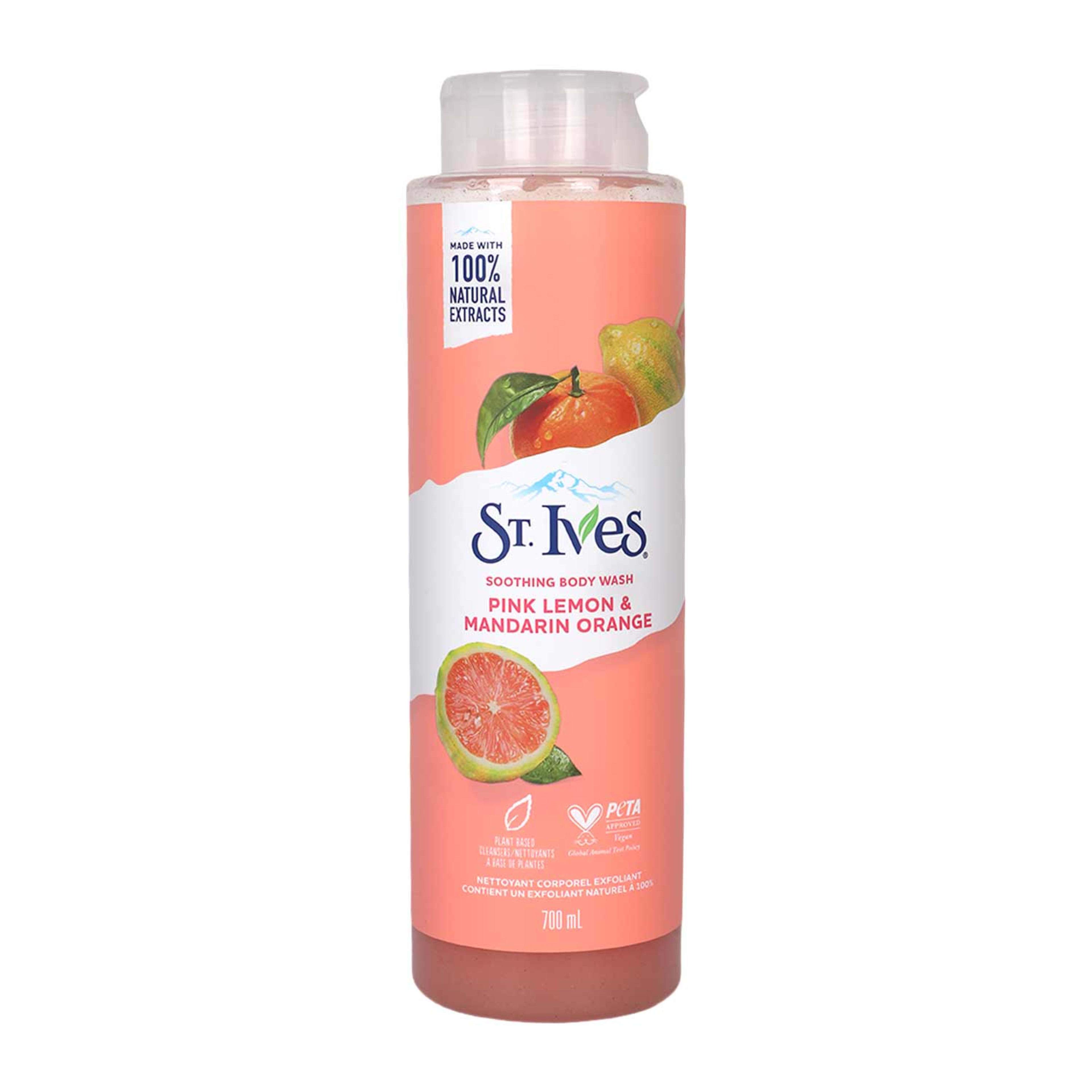 St. Ives Pink Lemon & Mandarin Orange Soothing Body Wash 700ml