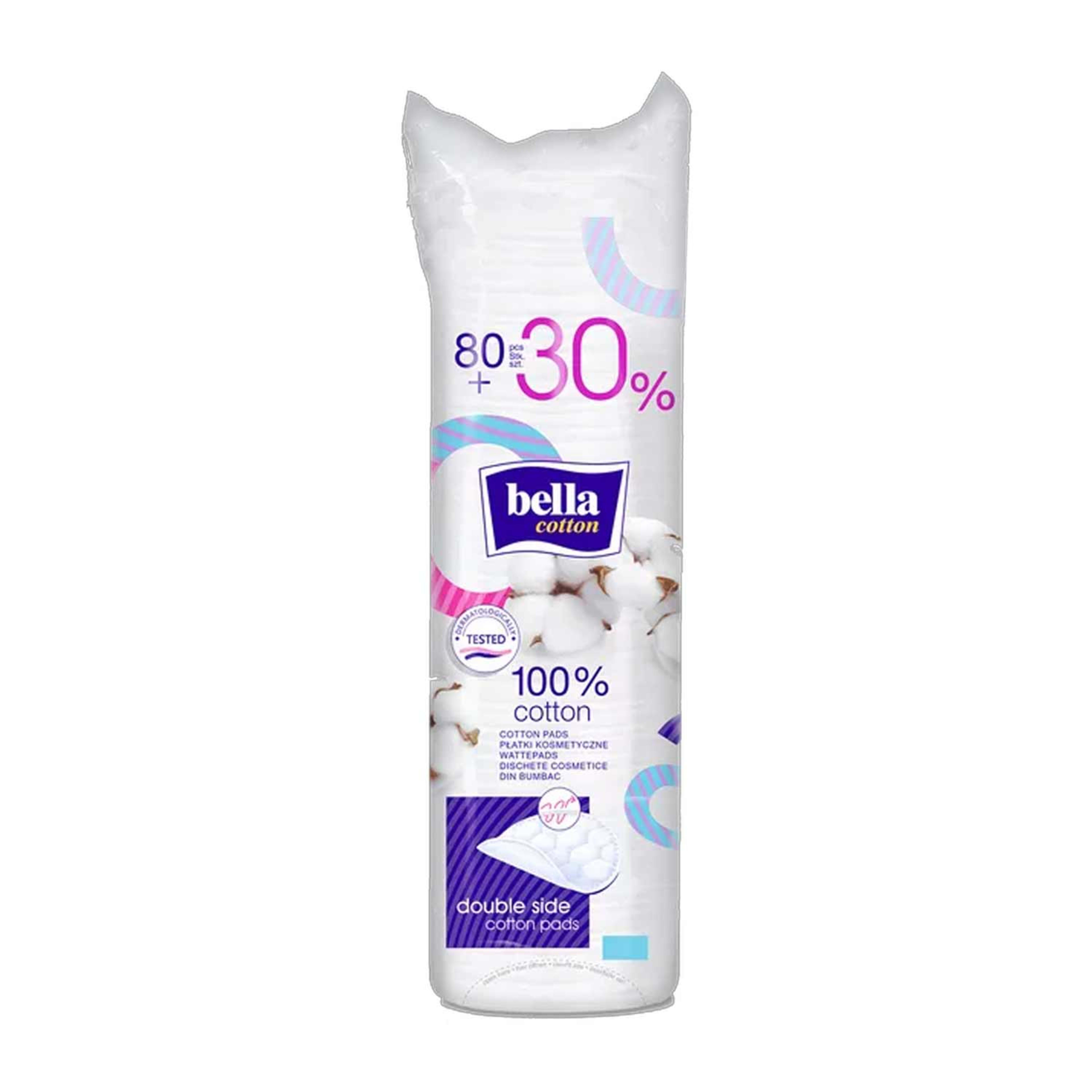 Bella Premium Cotton Pad 80pcs