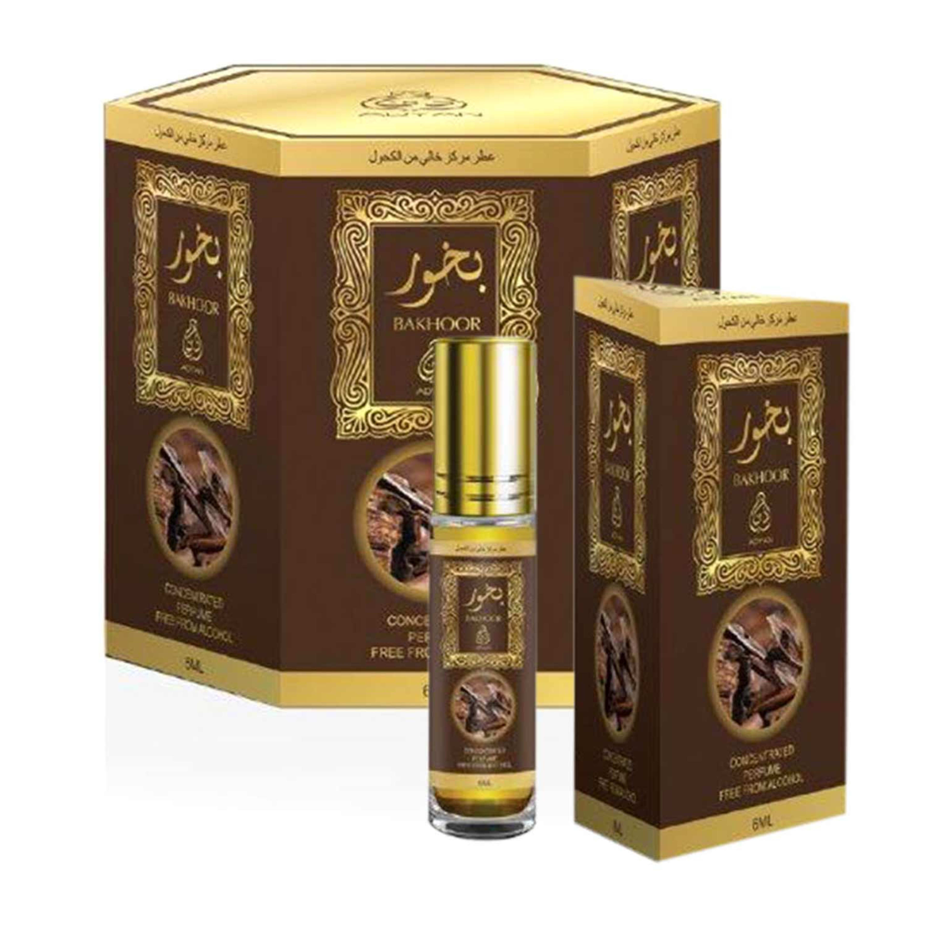 Adyan Bakhoor Perfume Roll on 6's X6ml