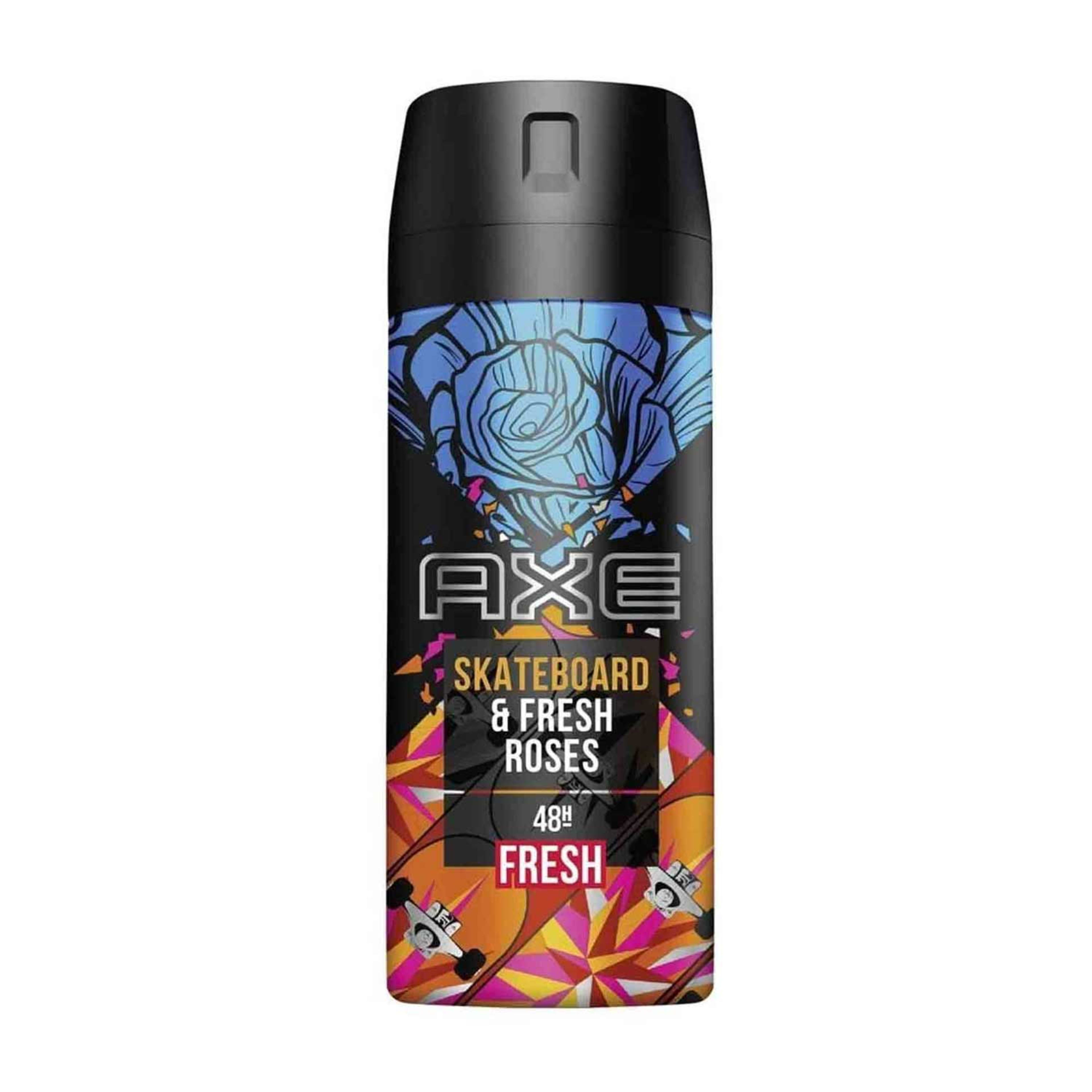 Axe Aero Collision Skateboard & Fresh Roses Deo Spray 150ml