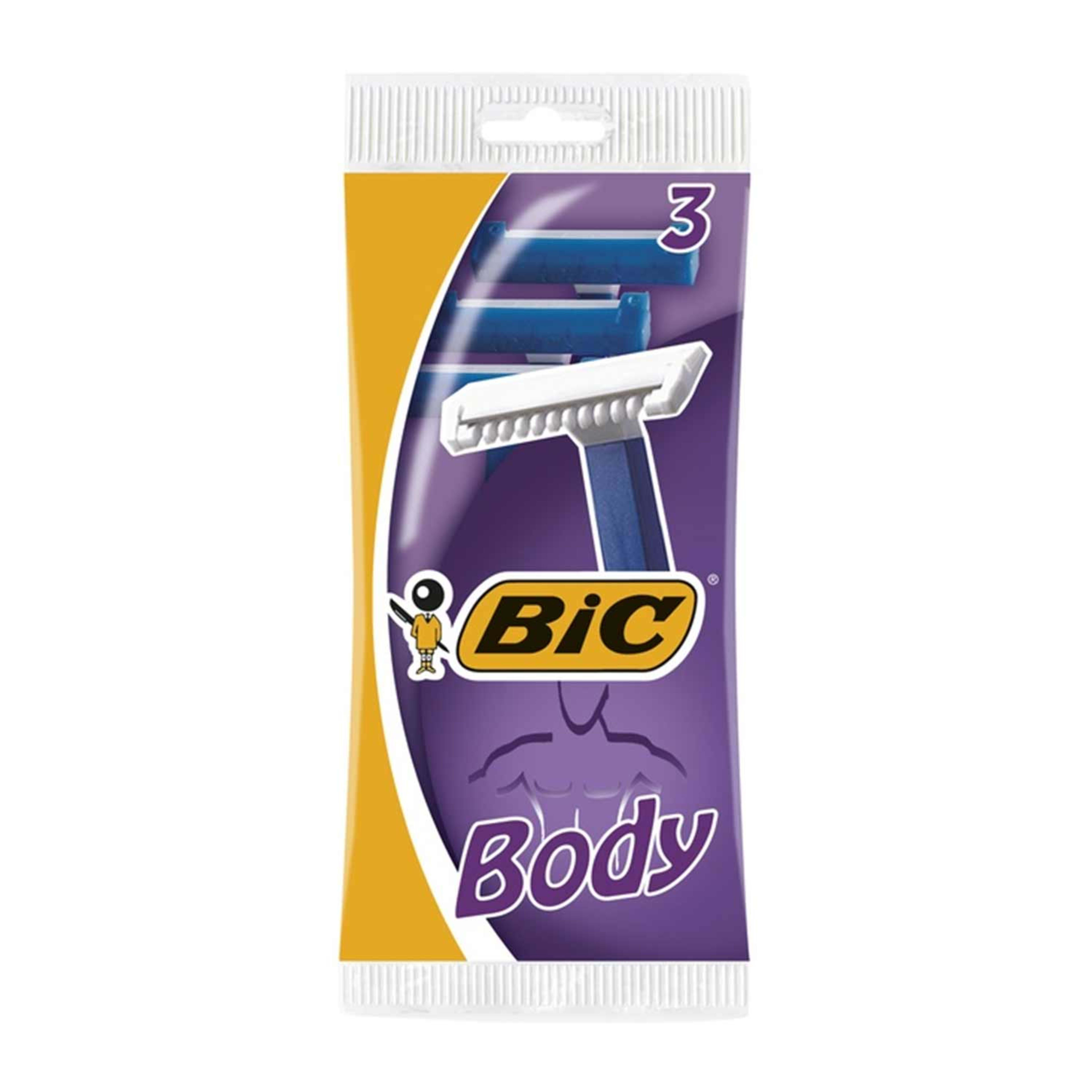 Bic Body Disposable Razors Pouch 3 #bc636-0