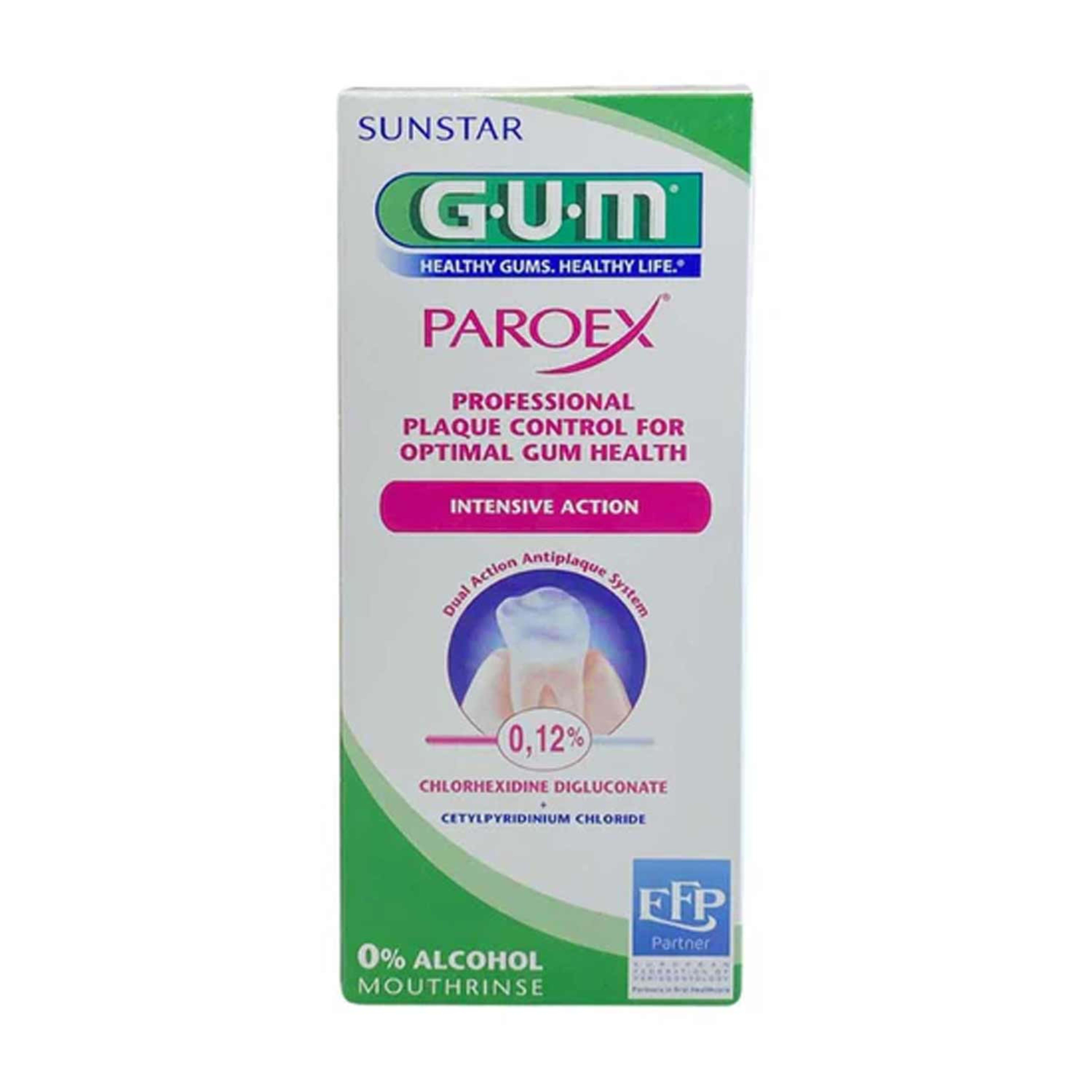 Sunstar Gum Paroex 0% Alcohol Mouthrinse 300ml