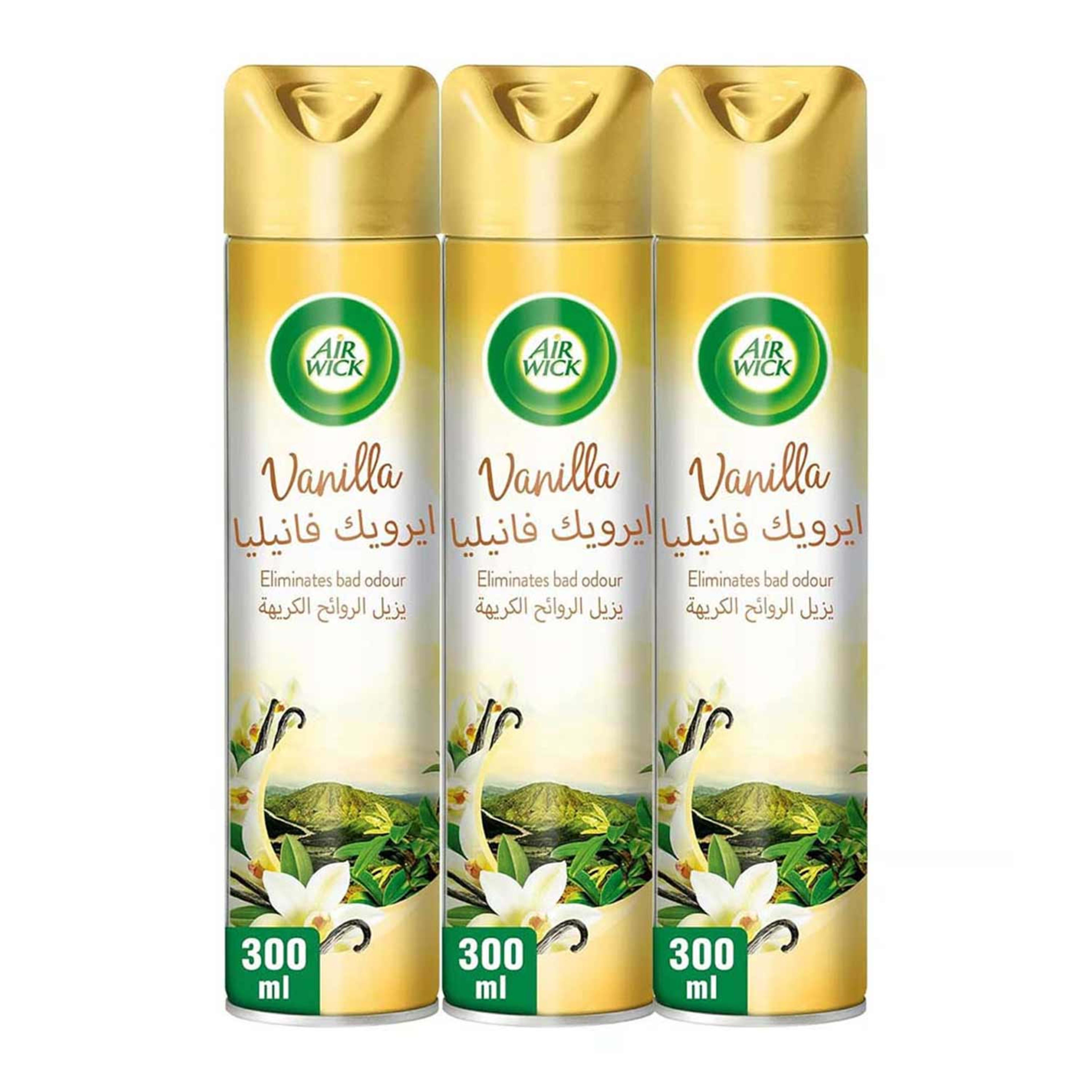 Air Wick Air Freshener Vanilla 300ml 2+1free