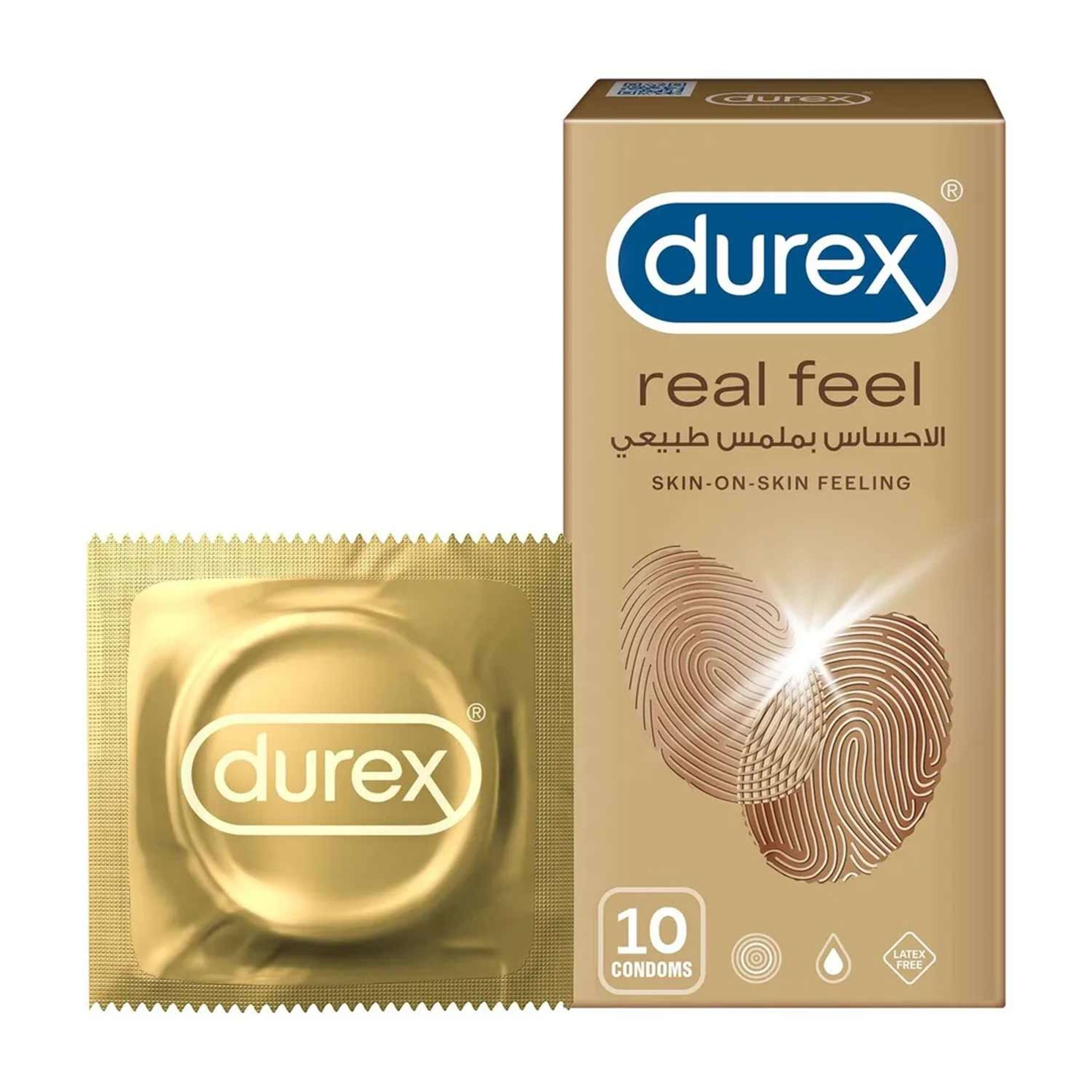 Durex Real Feel Condoms 10's