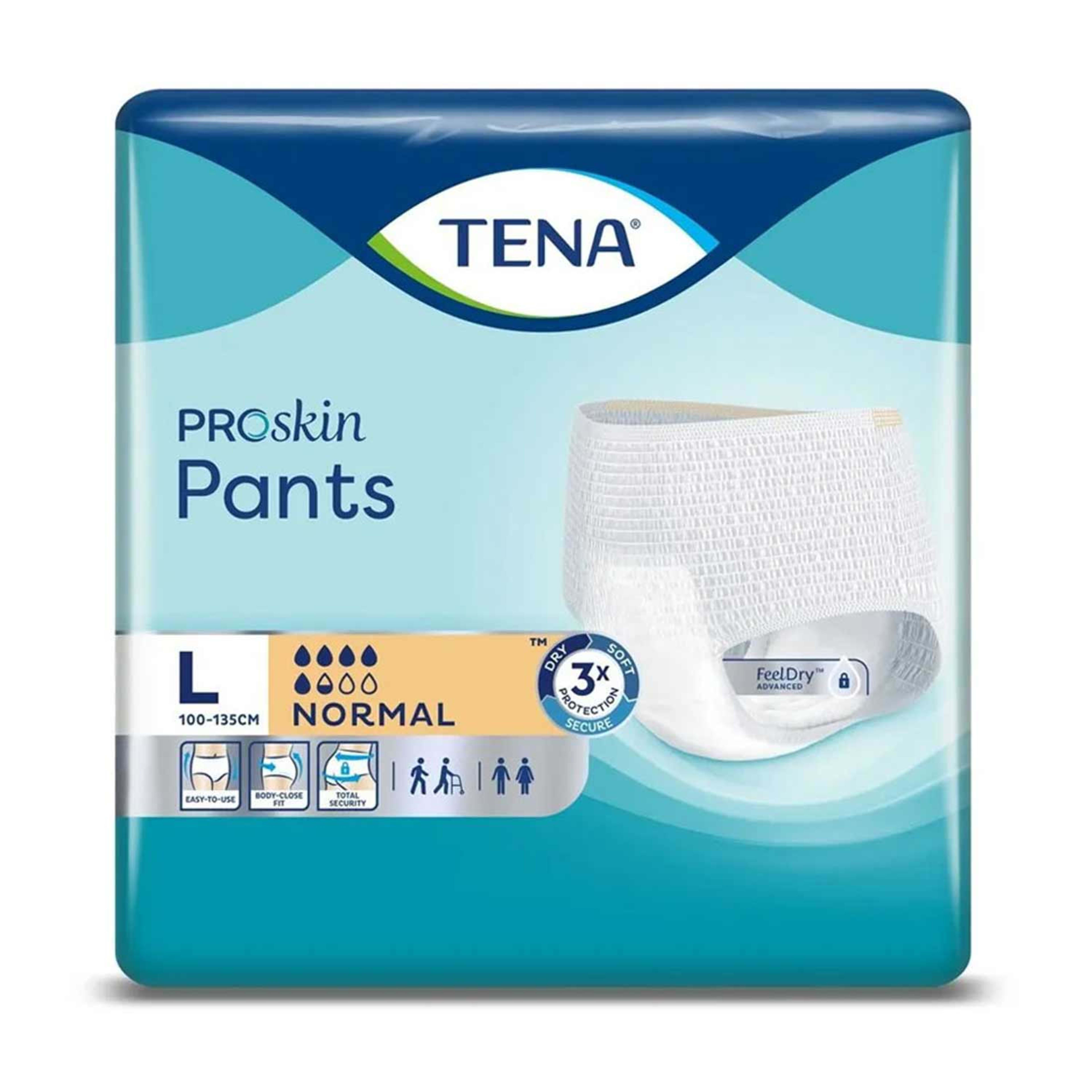 Tena Pro Skin Pants Adult Diaper Large 10pcs
