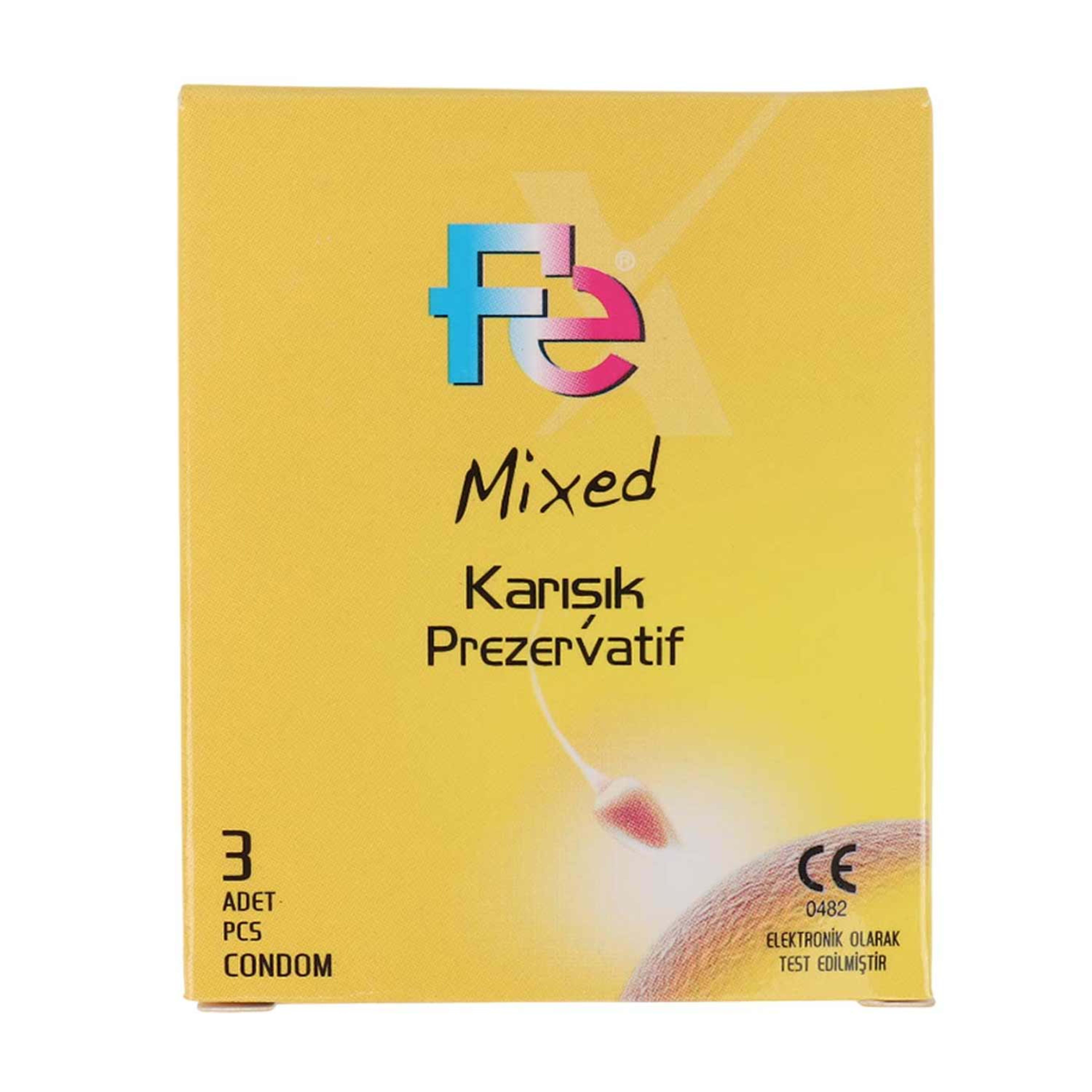 Fe Mixed Condom 3pcs