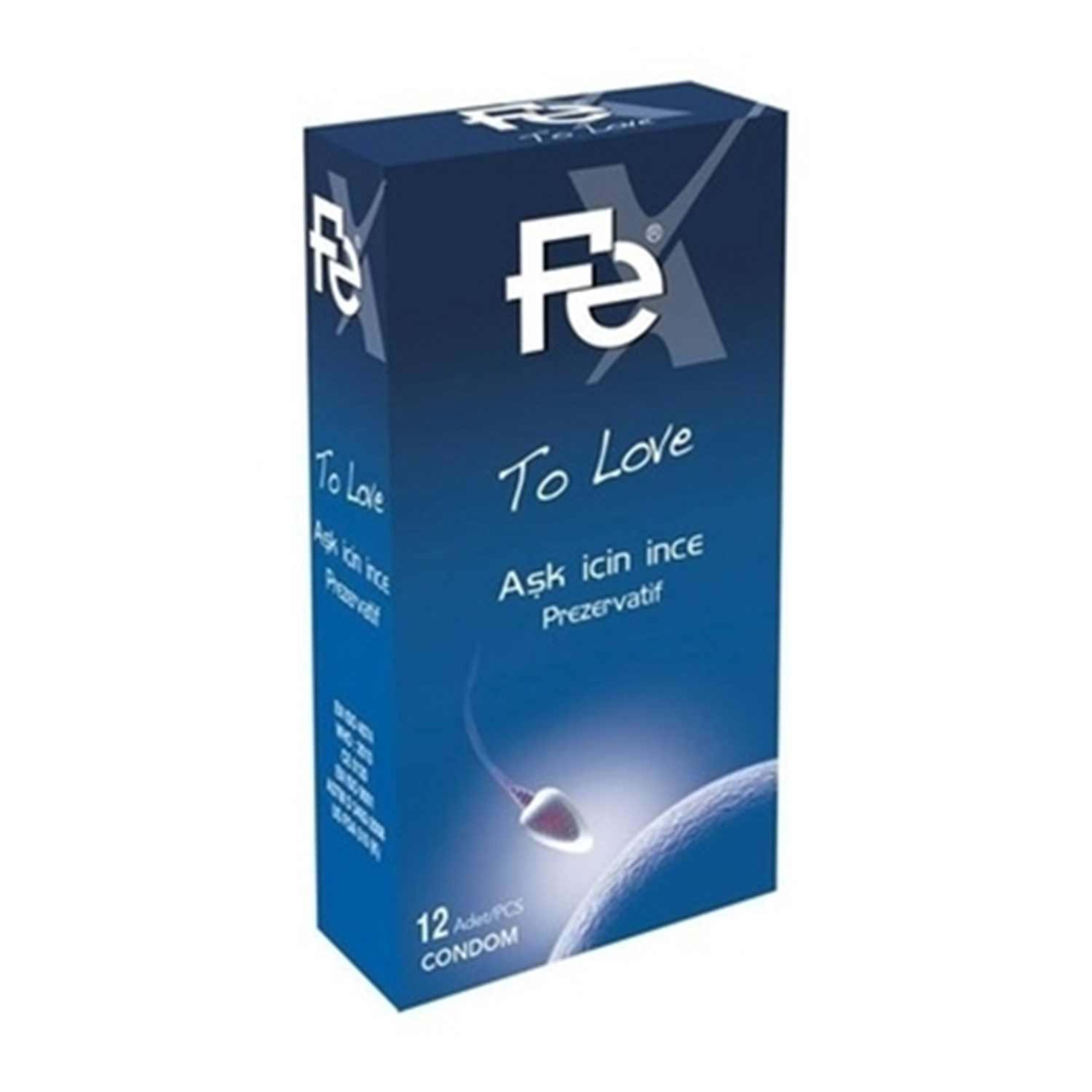 Fe to Love Condom 12pcs