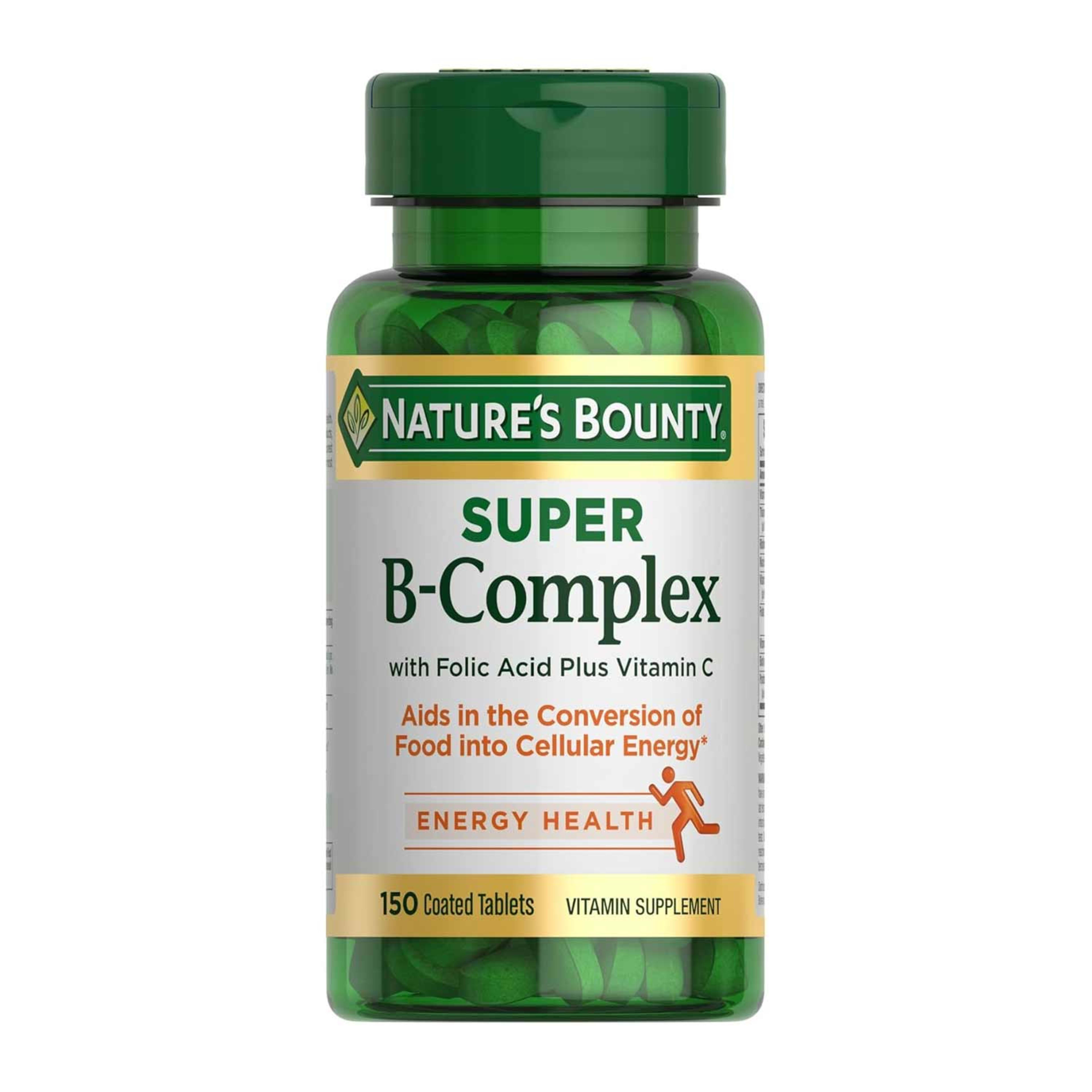 Nature's Bounty B-complex W/ Folic Acid Vitamin C 150 Tablet