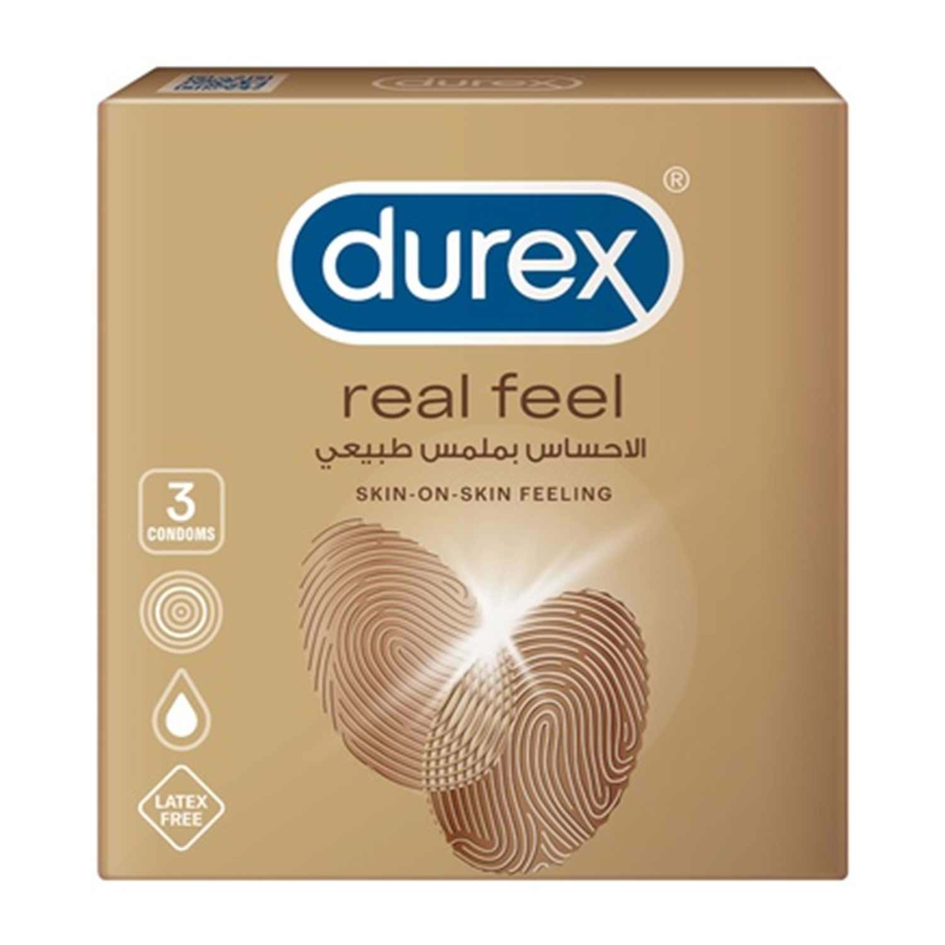 Durex Real Feel Condoms 3's