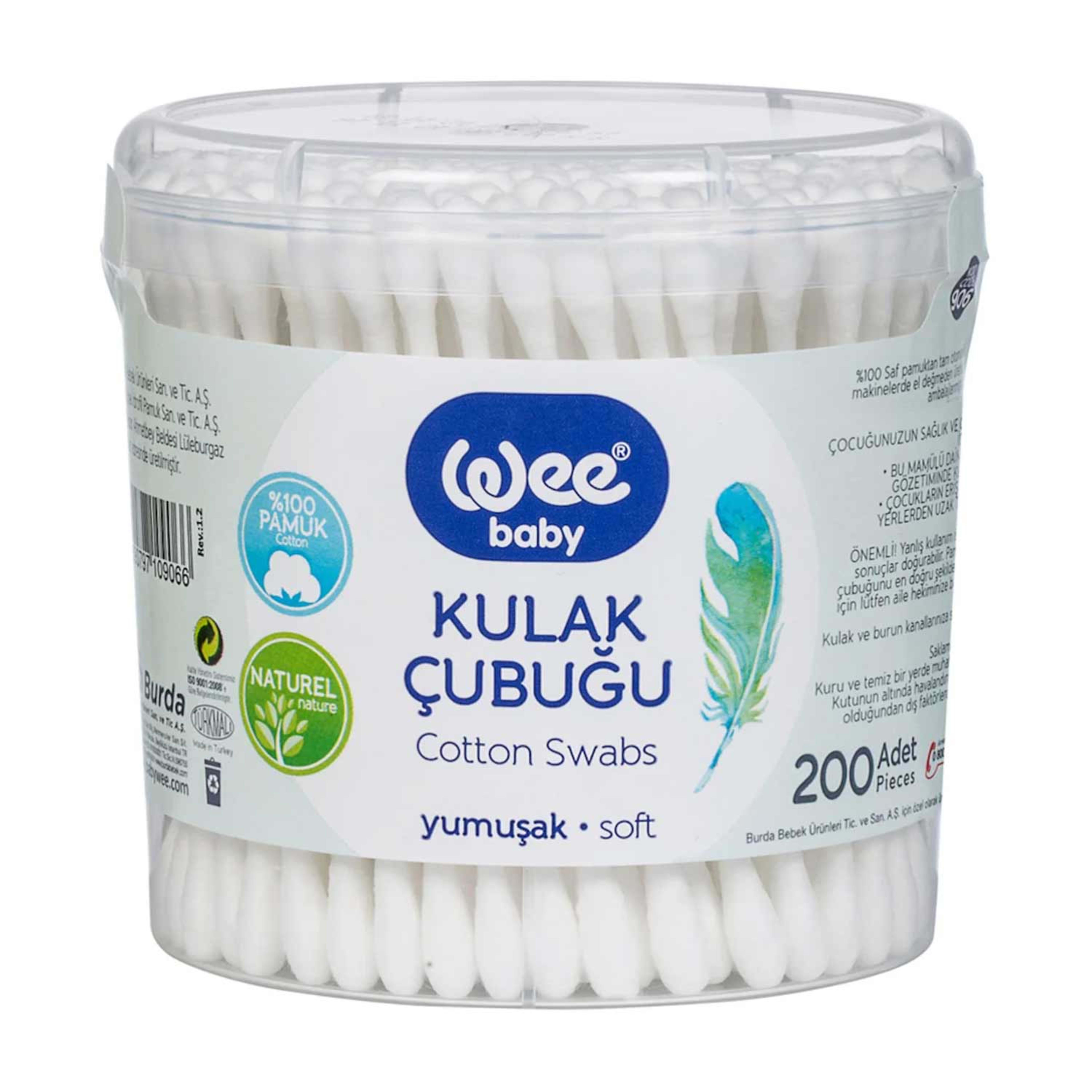 Wee Baby Cotton Buds 200's #906