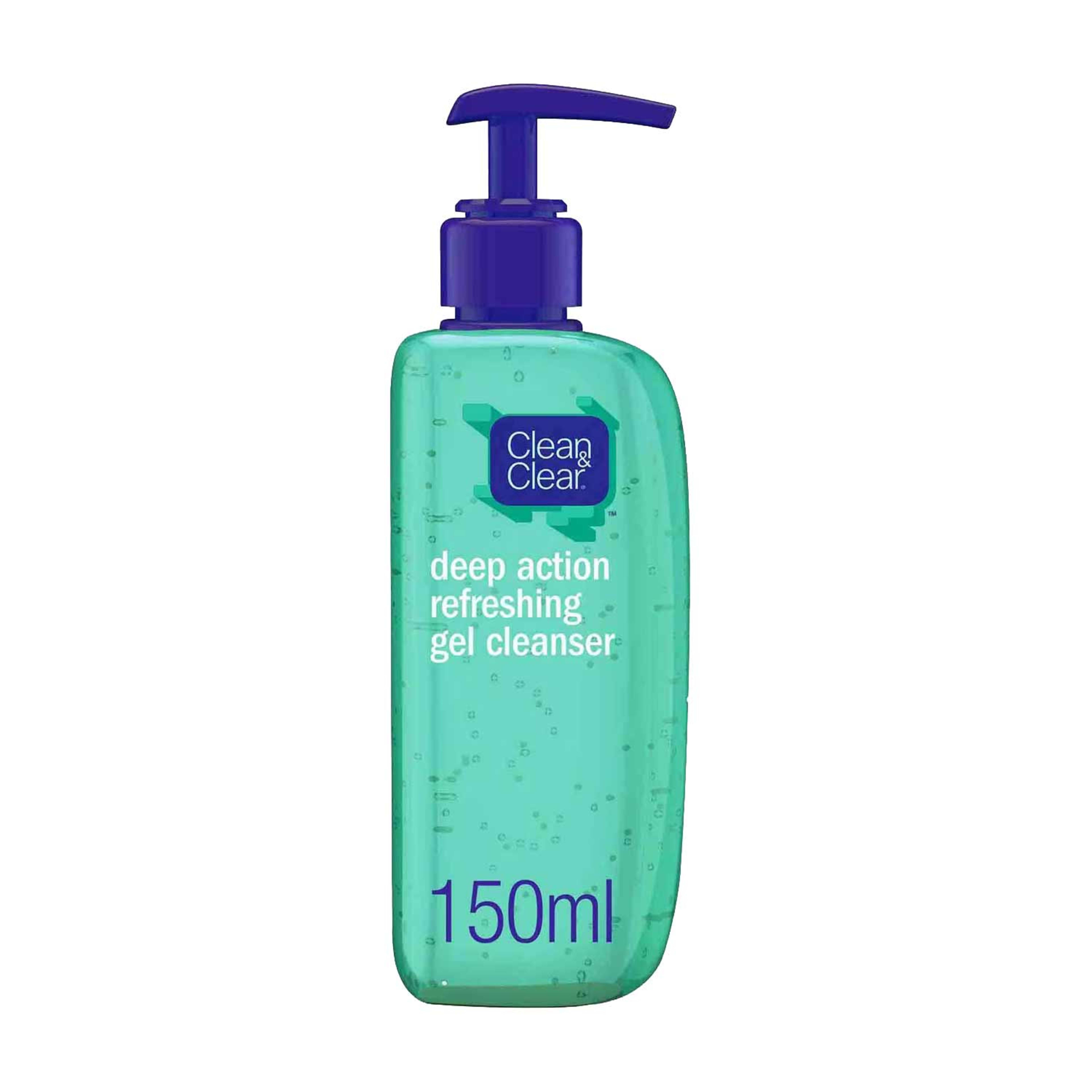Clean & Clear Deep Action Refreshing Gel Cleanser 150ml
