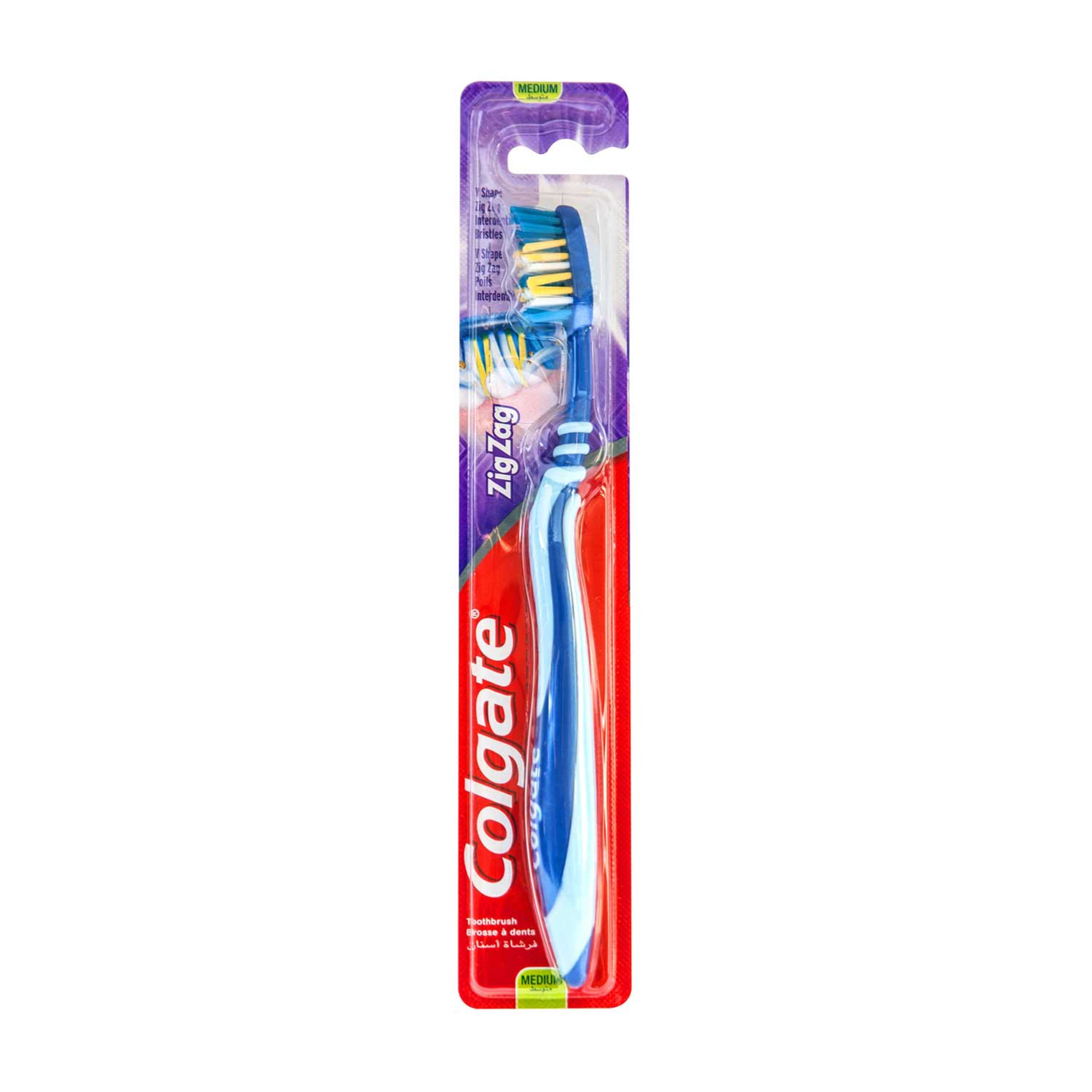 Colgate Zig Zag Flexible Toothbrush Medium #cp151