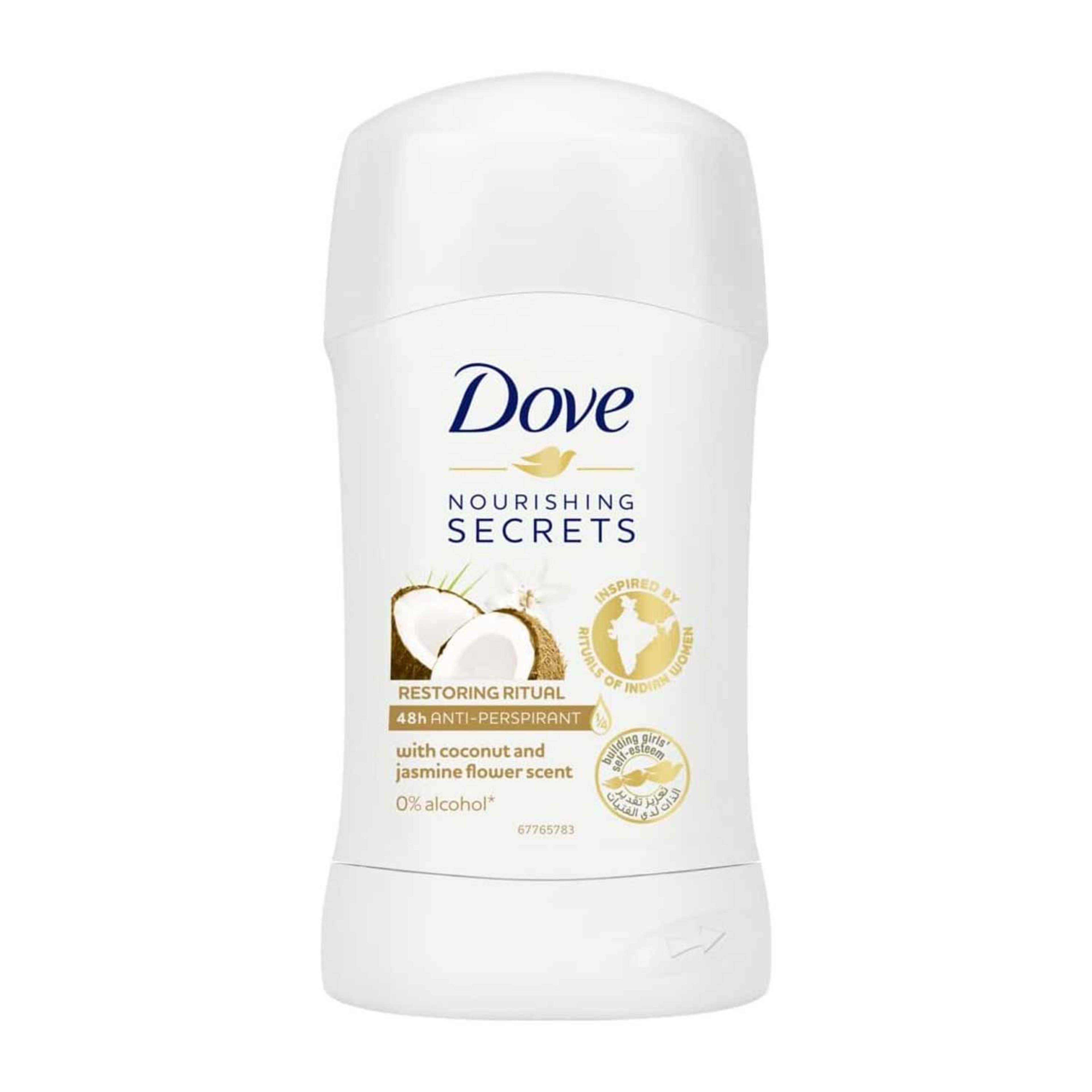 Dove Deo Stick Coconut and Jasmine Flower Scent 40gm