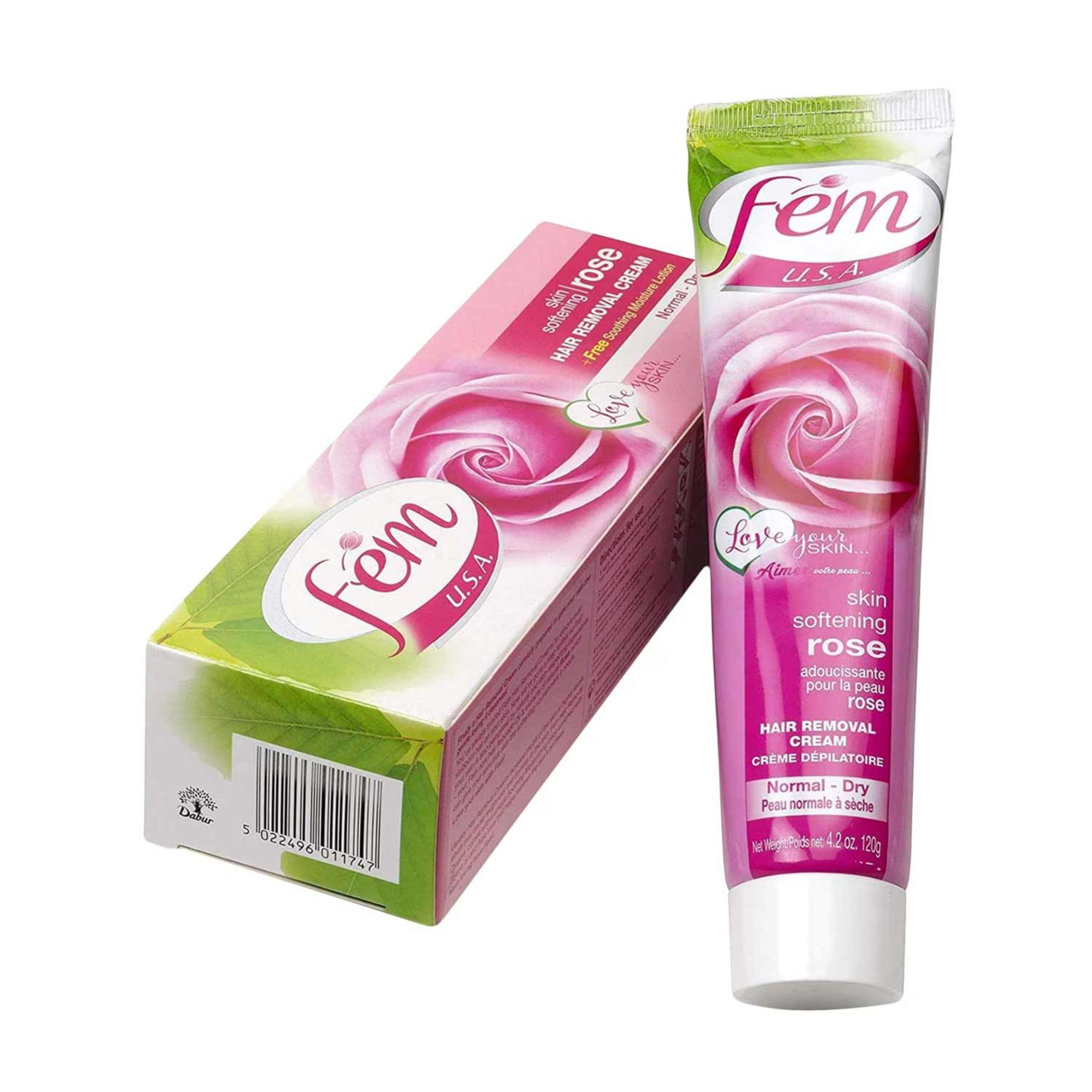 Fem Hair Removing Creme Tube Rose 120gm
