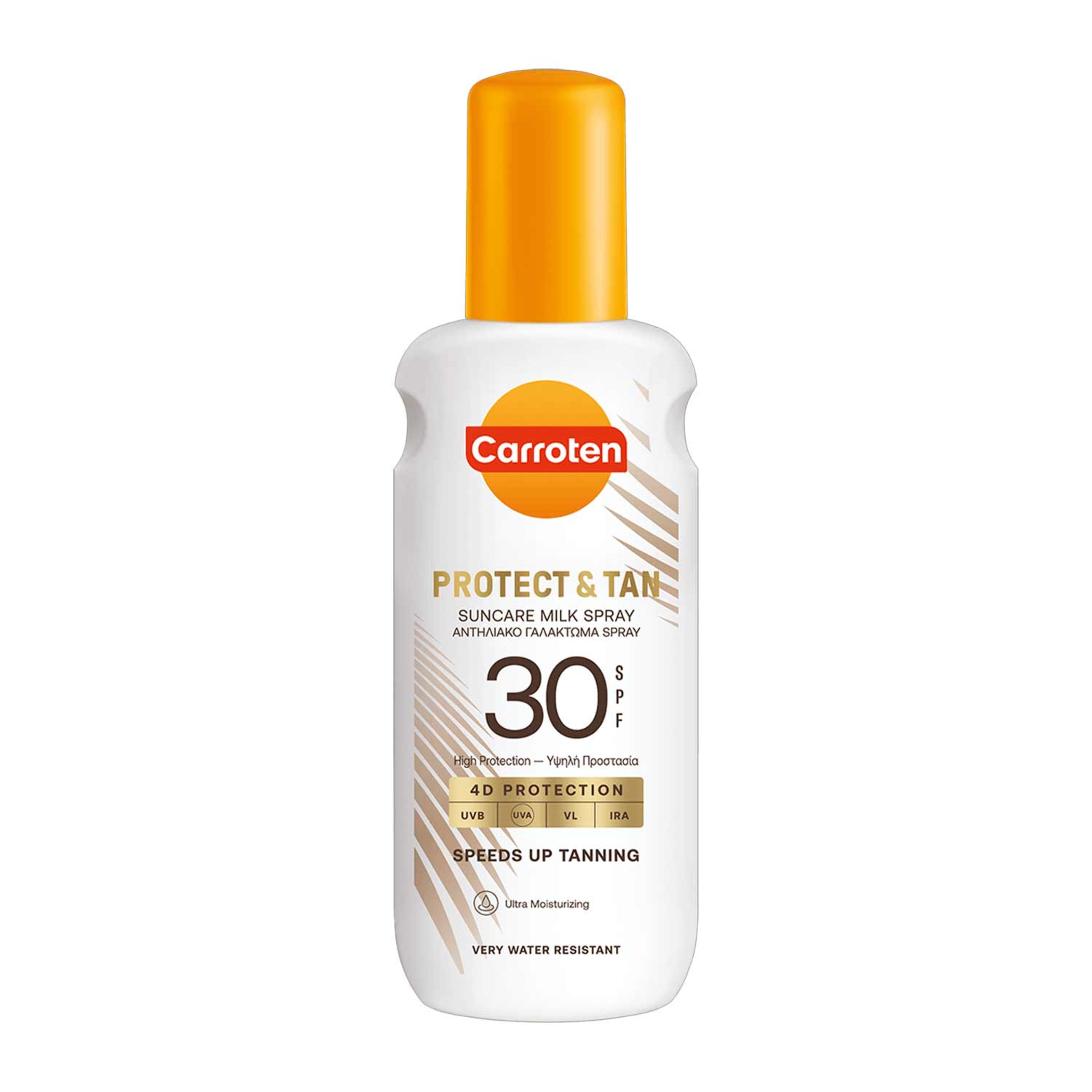 Carroten Protect & Tan Suncare Milk Spray Spf30 200ml
