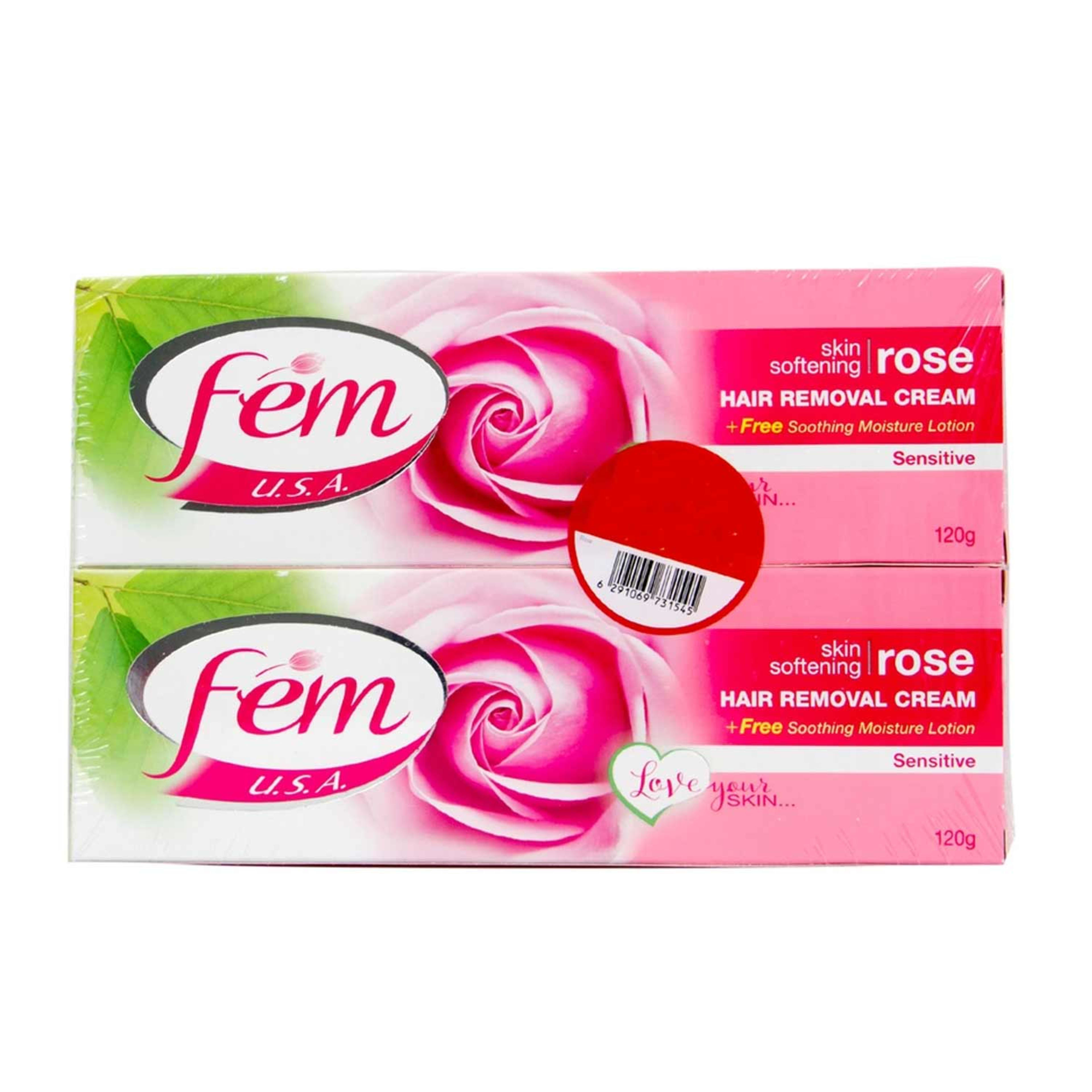 Fem Hair Removal Cream Assorted 2x120gm