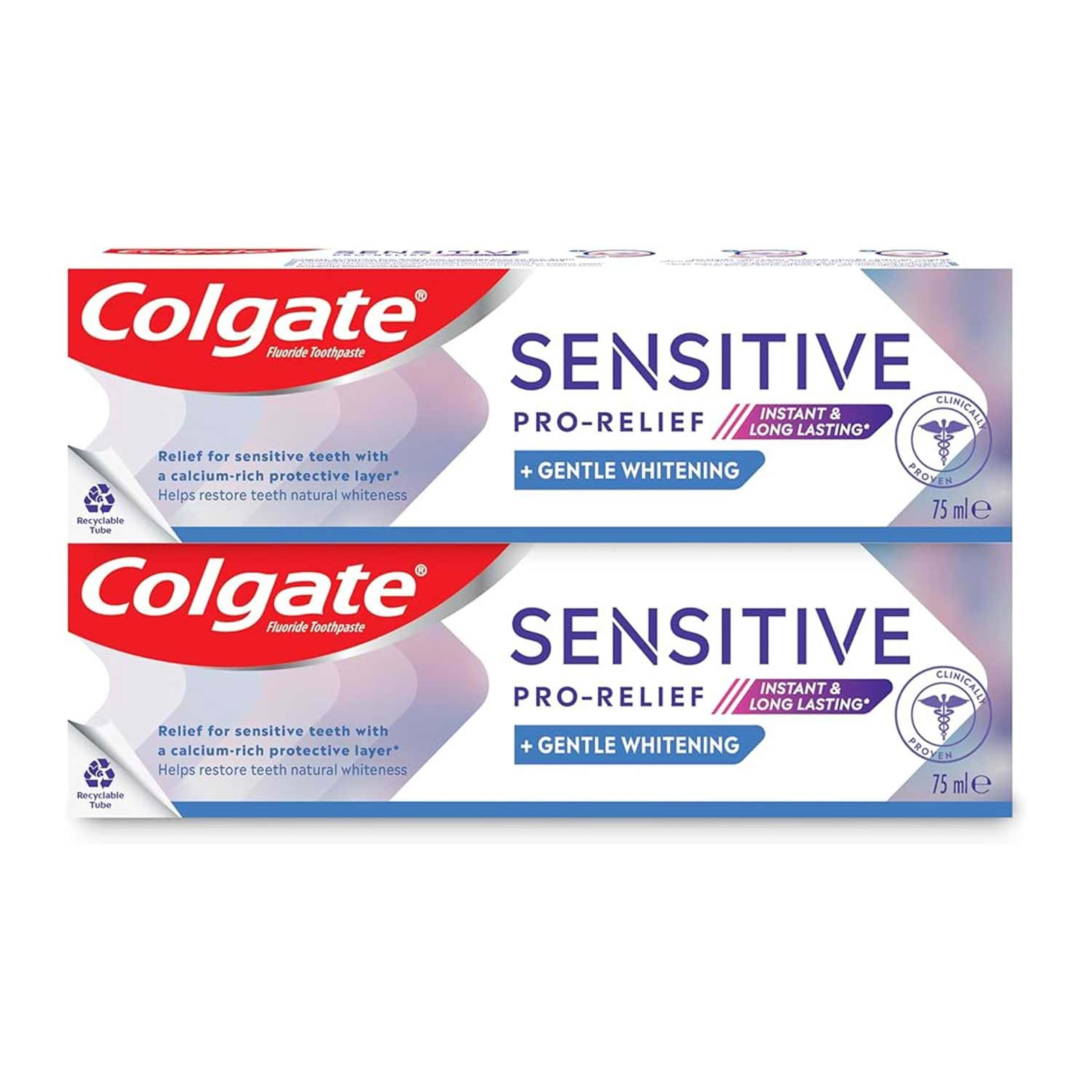 Colgate Sensitive Pro Relief Gentle Whitening 2x75ml