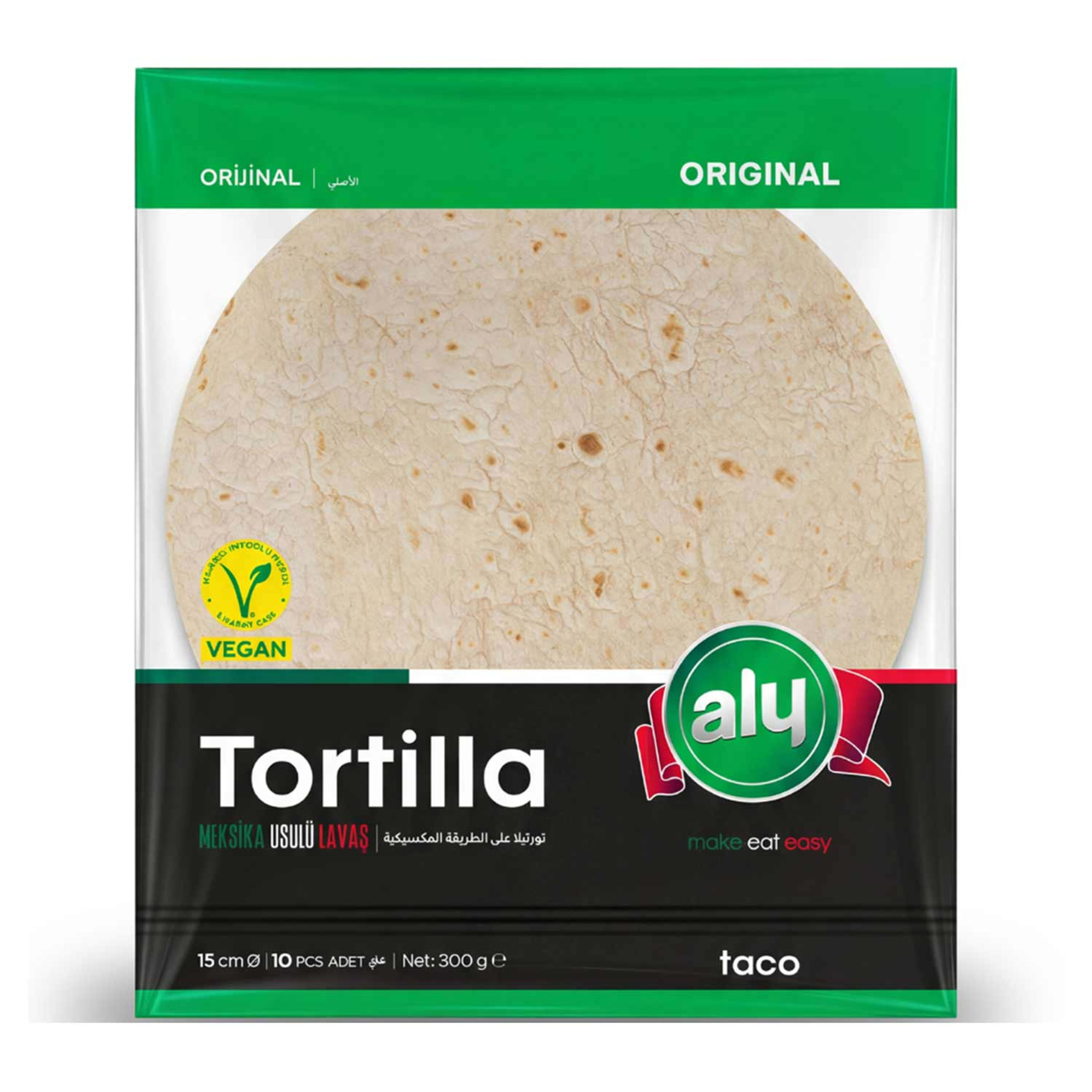 Aly Lavas Tortilla 10pcs 300gm