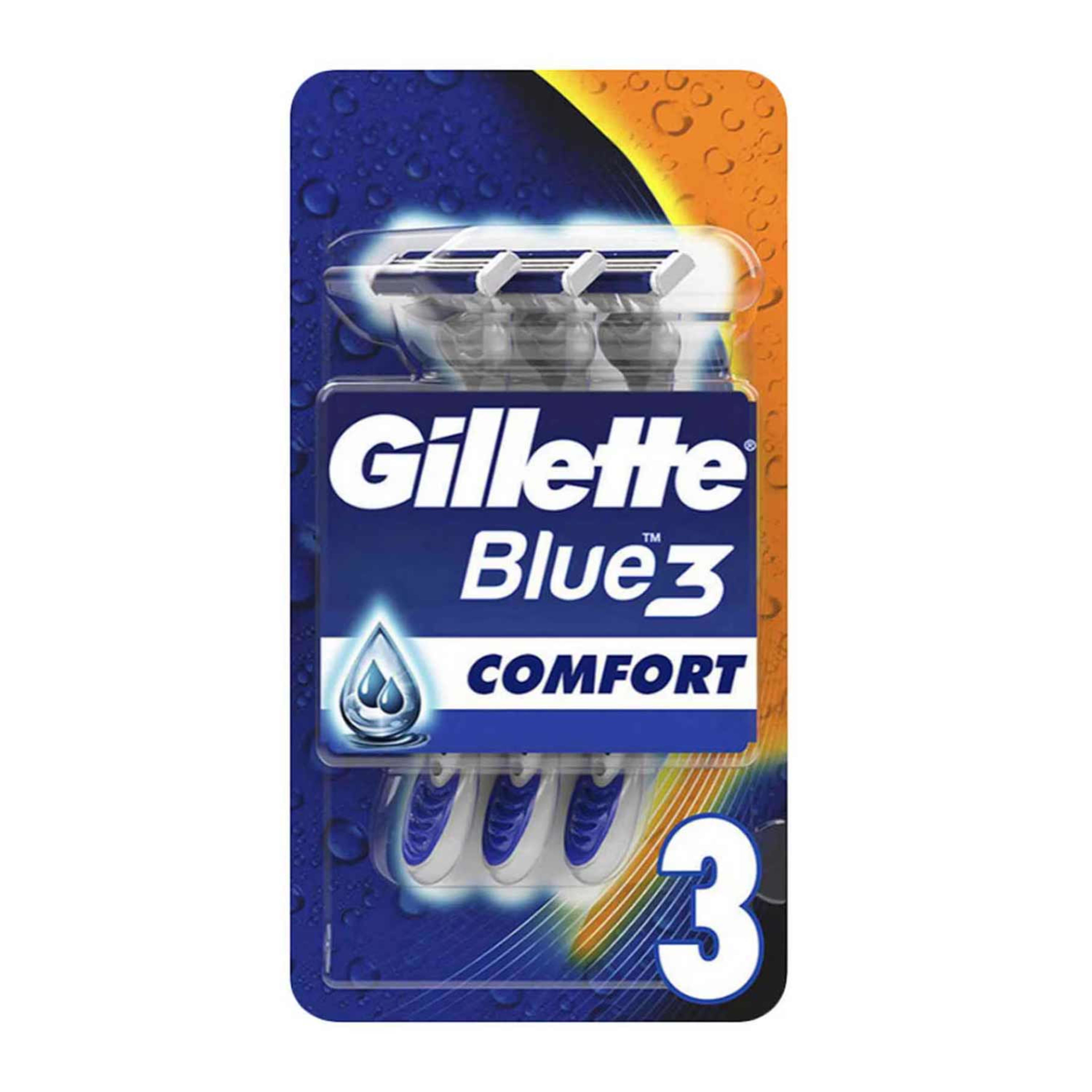 Gillette Blue 3 Comfort Razor 9pcs+3pcs