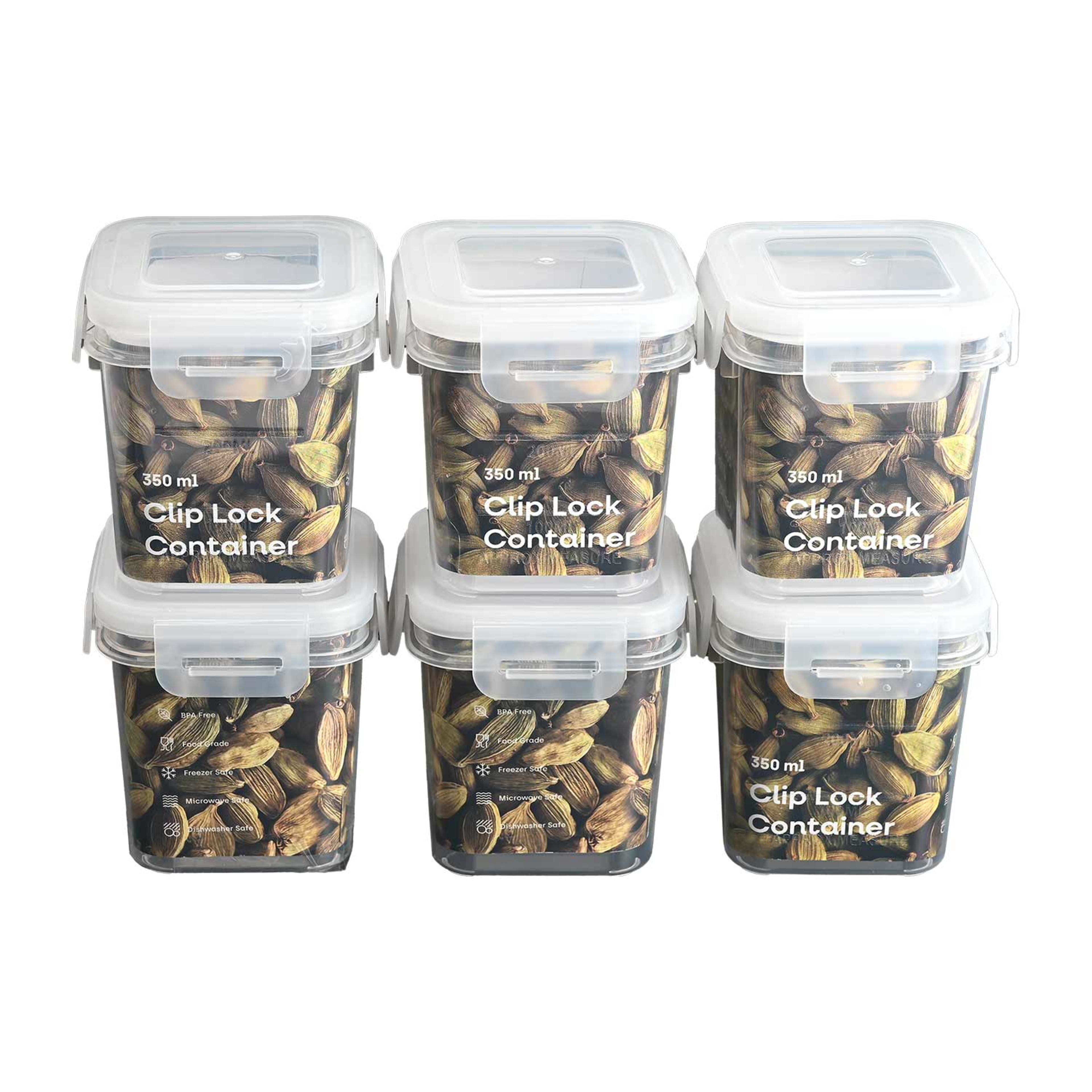Store Smart Lock Container 6pcs 350ml 73001cl