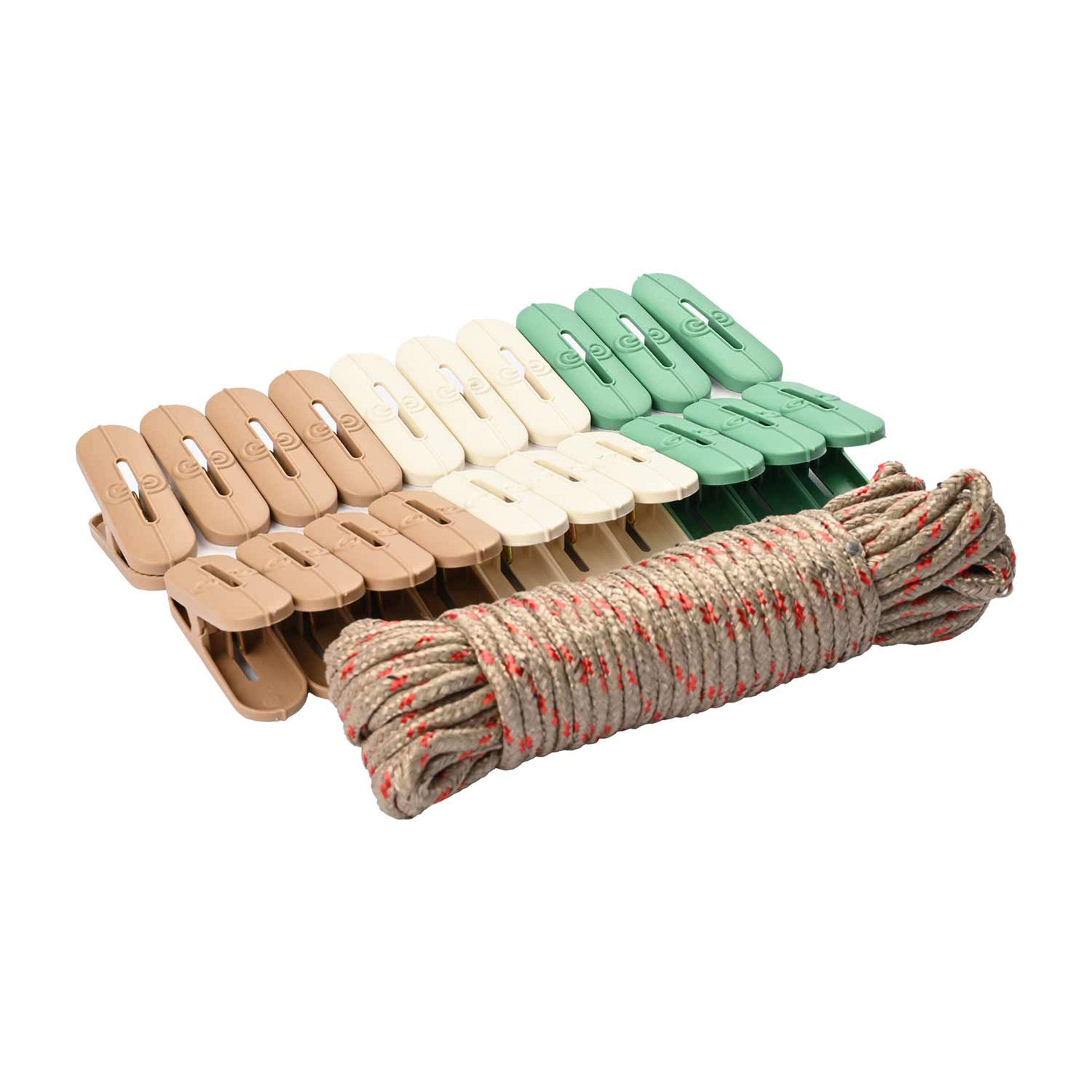 Clothes Clip Set with Rope 10m Ccr7760