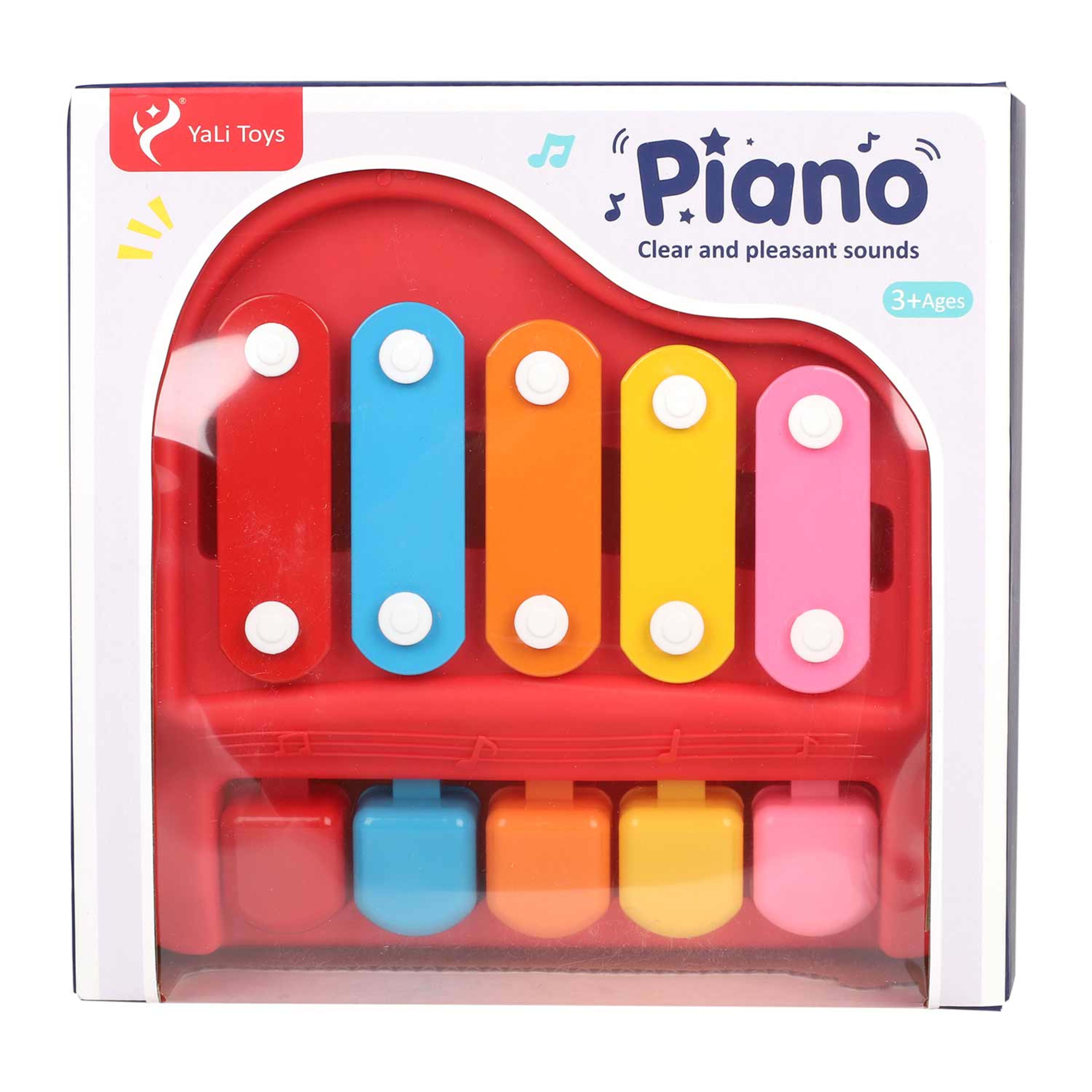 Yali Toys Metal Piano Fun Songs & Sound Effect 802