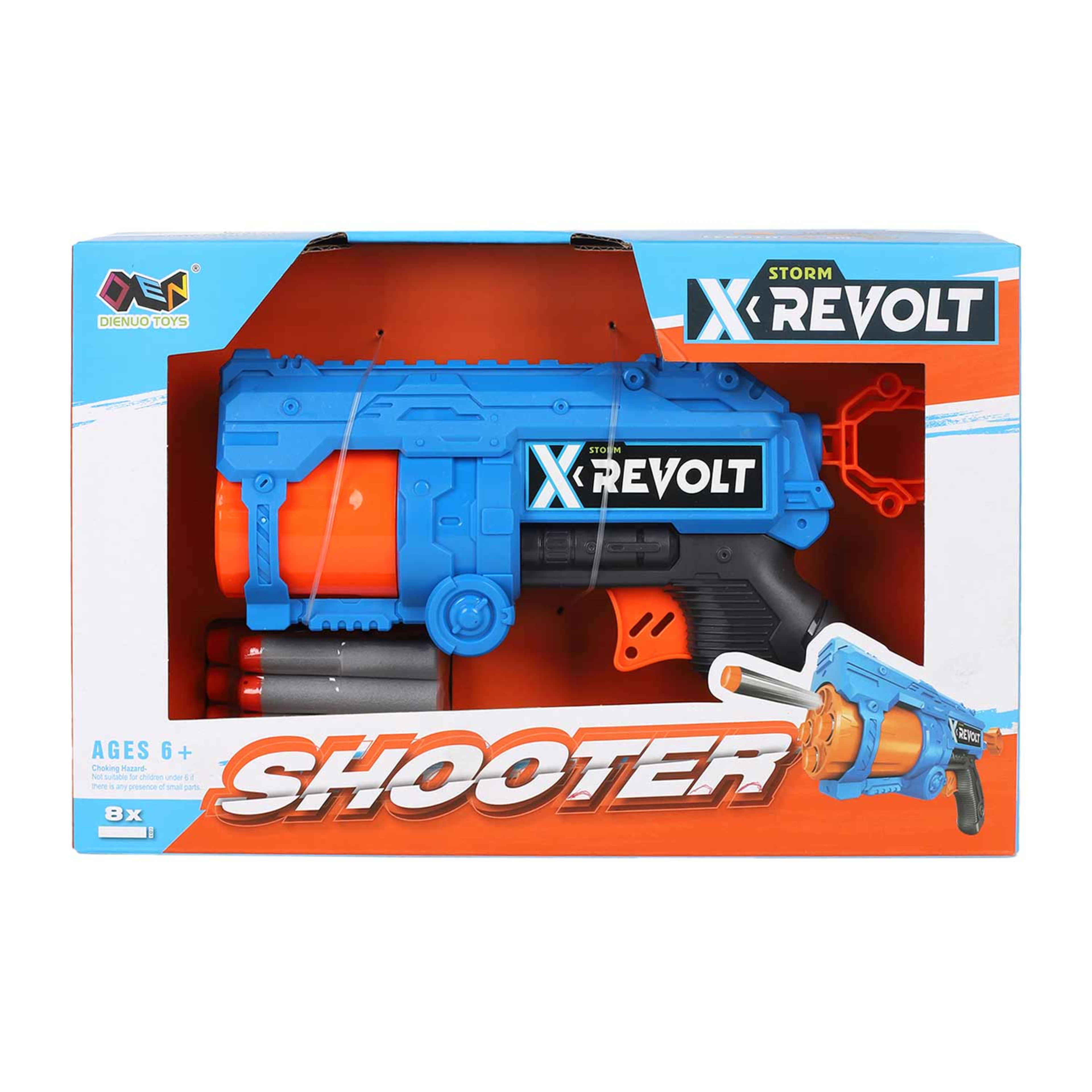 Dienuo Toys Storm X Revolt Eva Soft Gun 111-9