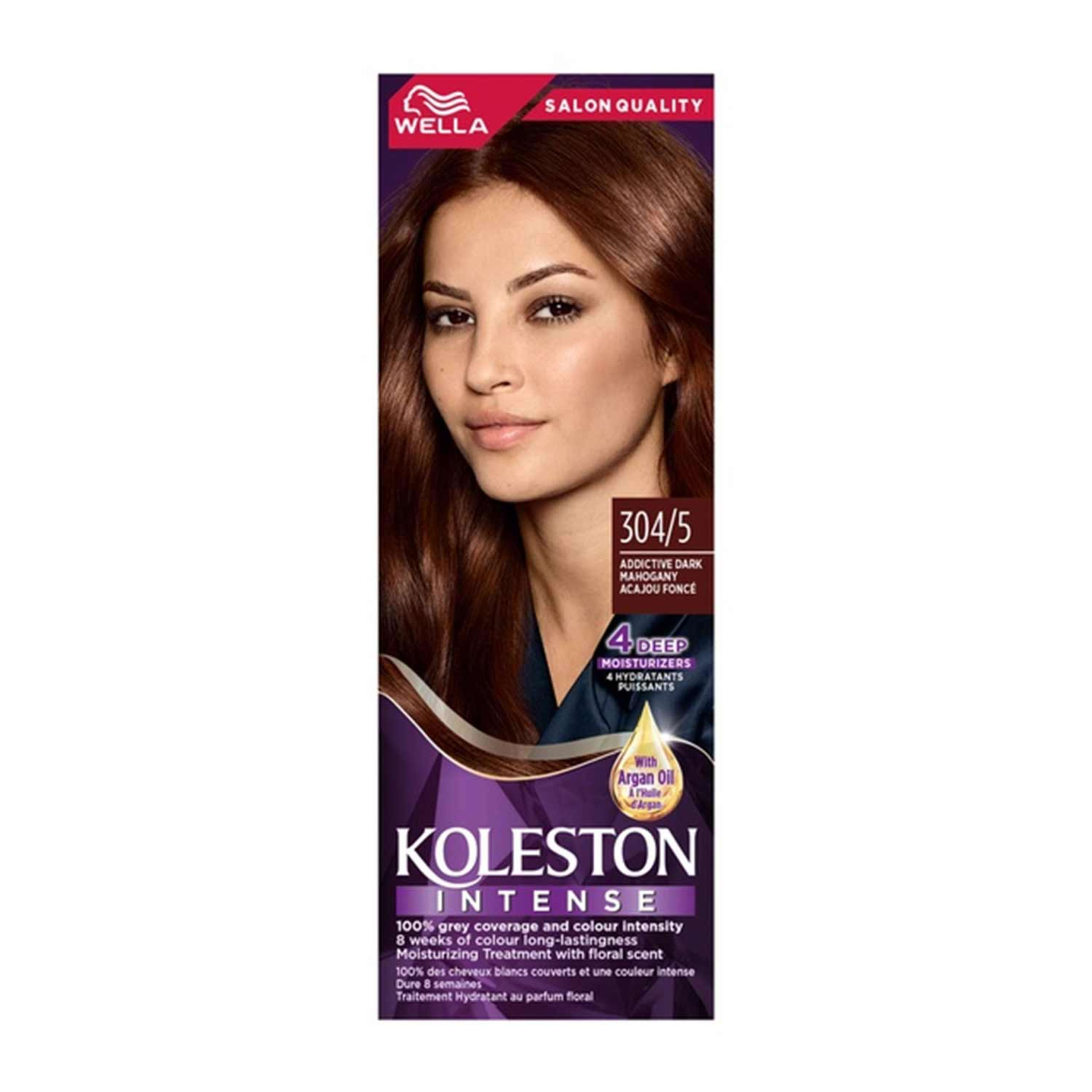 Koleston 304/5 Dark Mahogany Hair Colour 50ml #pw605