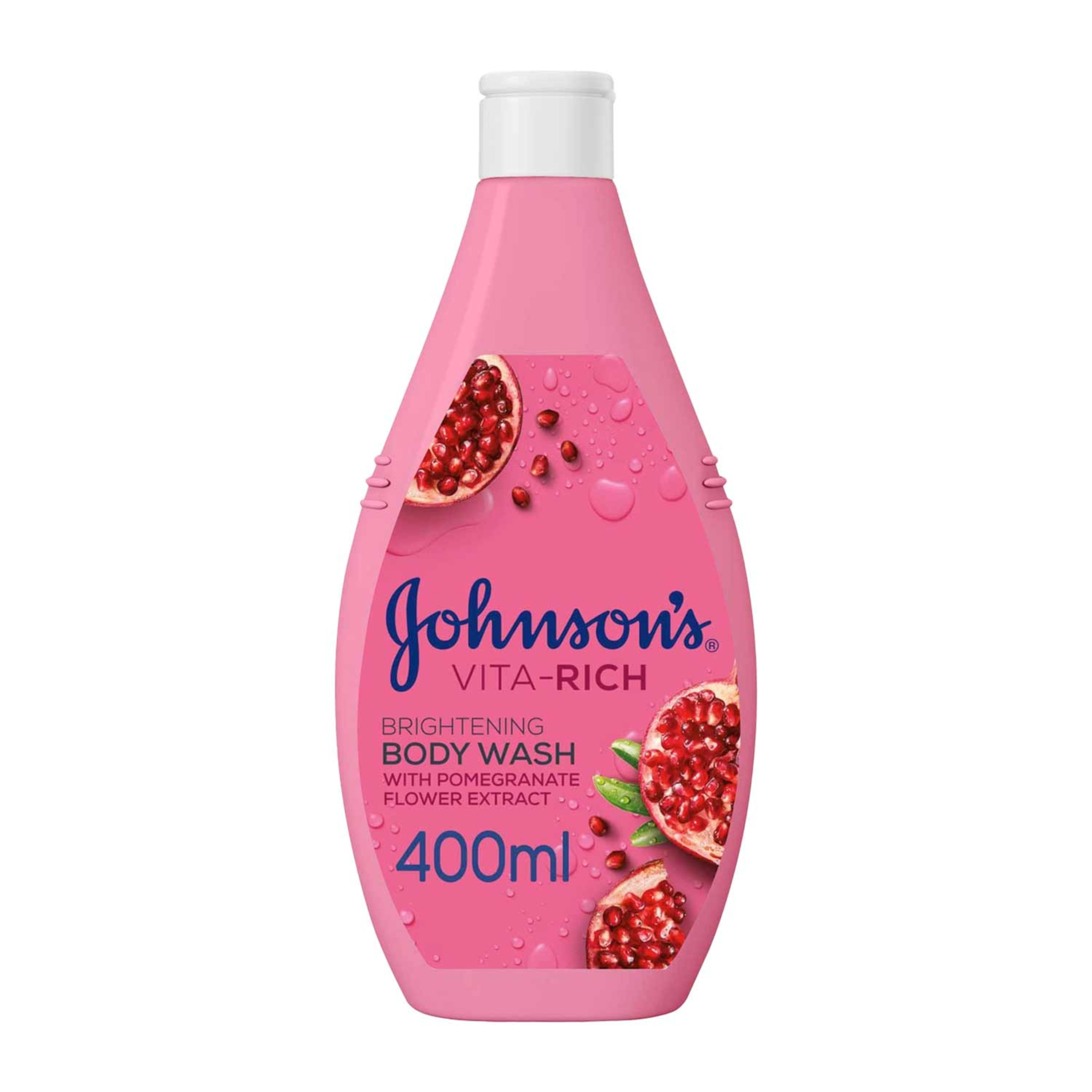 Johnson's Vita-rich Brightening Body Wash Pomegranate 400ml