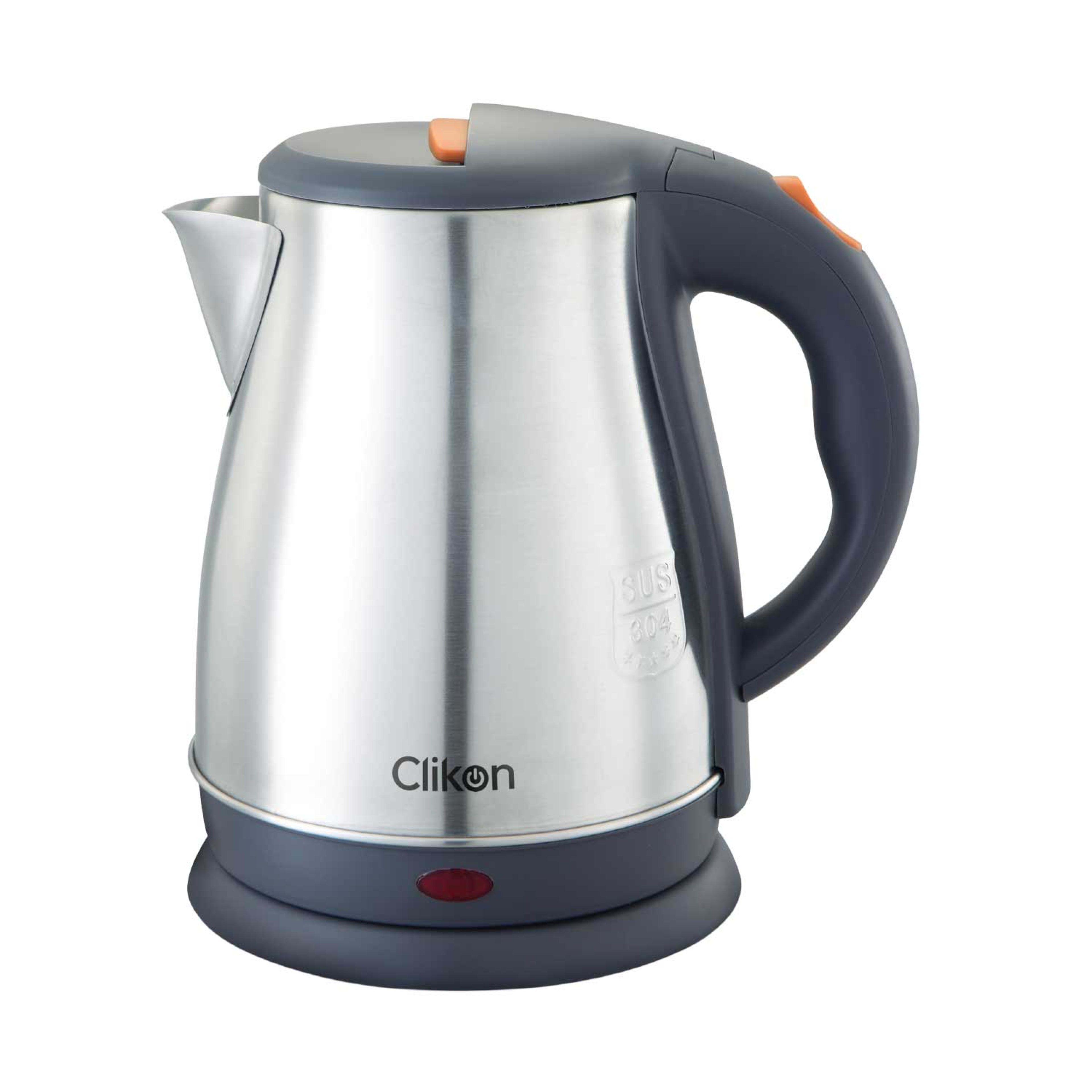 Clikon Stainless Kettle 1.7ltr 1850-2200w Ck5162