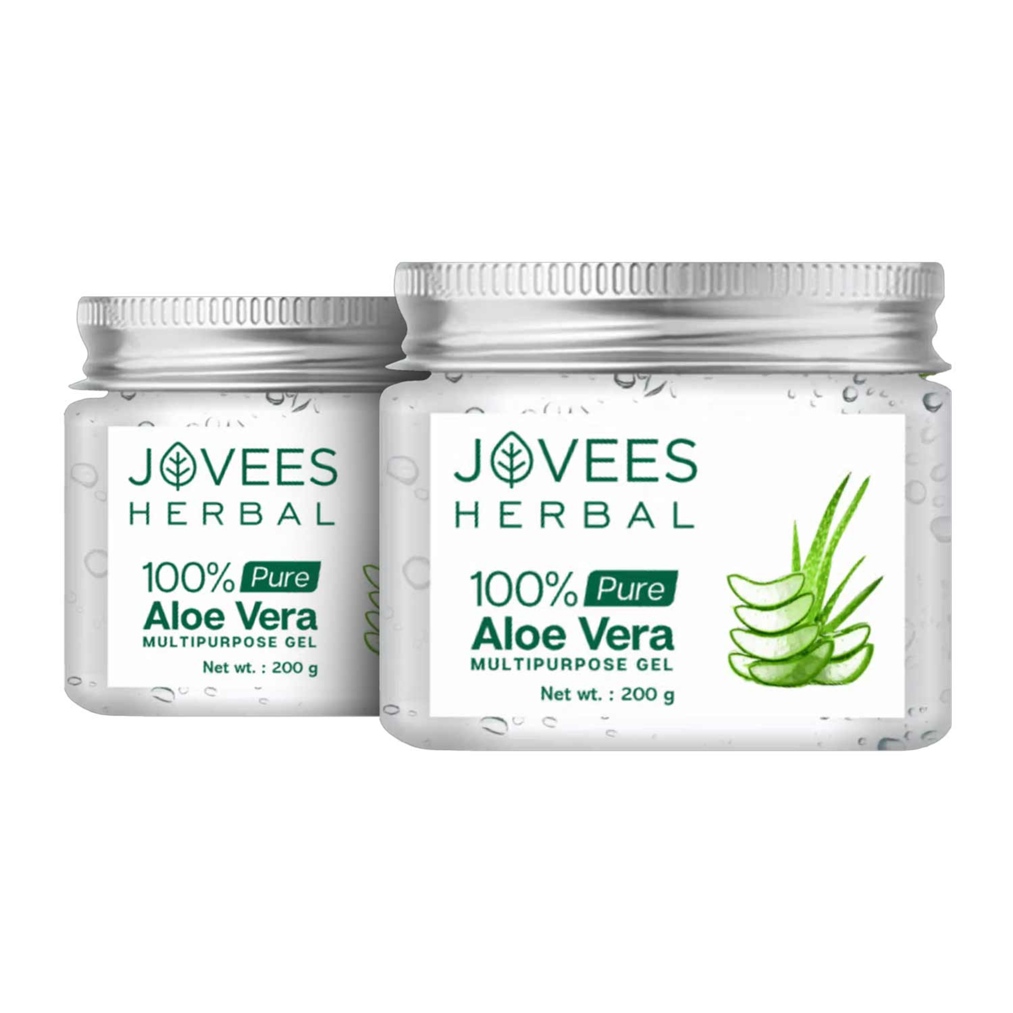 Jovees Aloe Vera Multi Purpose Gel 2x200gm