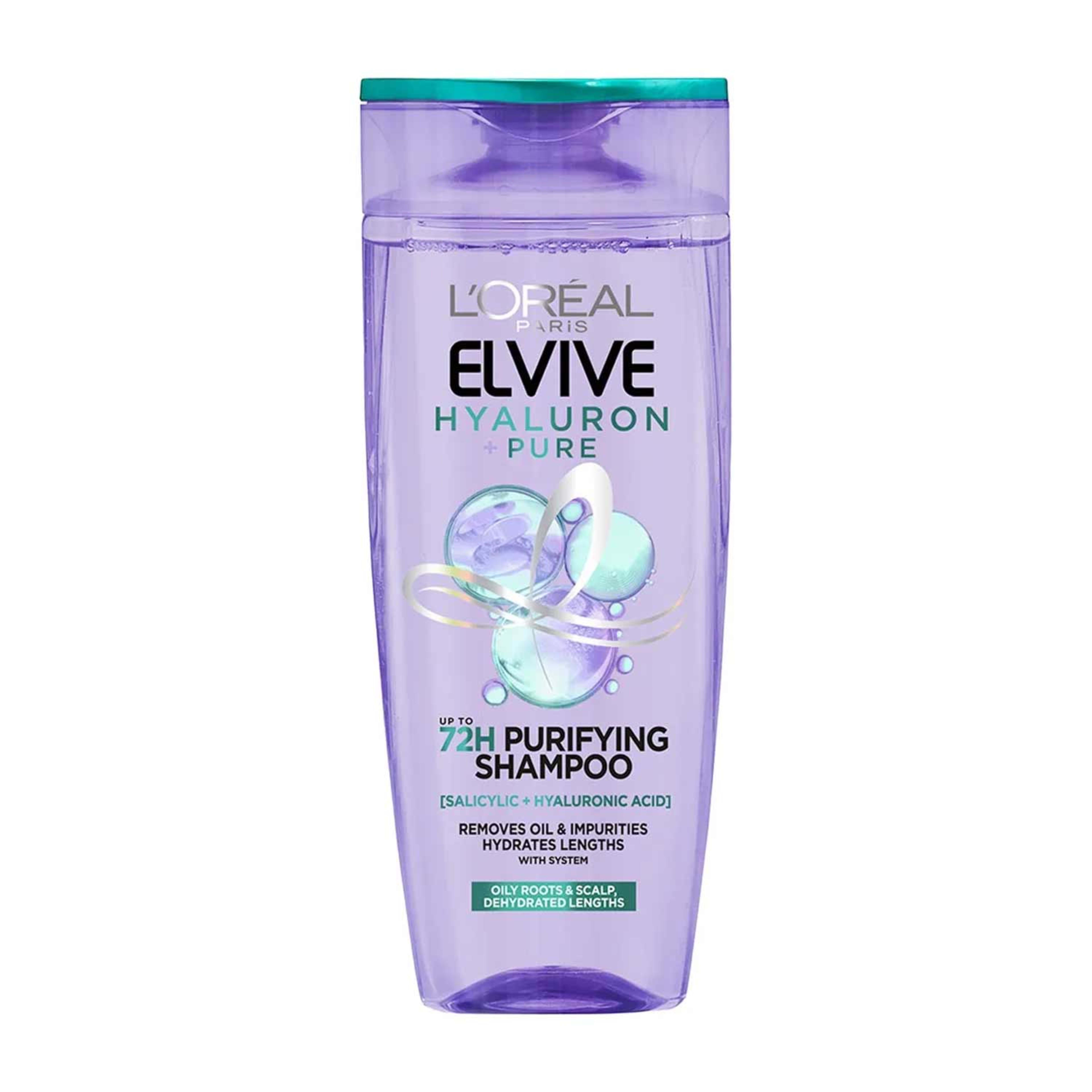 L'oreal Paris Elvive Hyaluron Pure 72h Purifying Shampoo 400ml