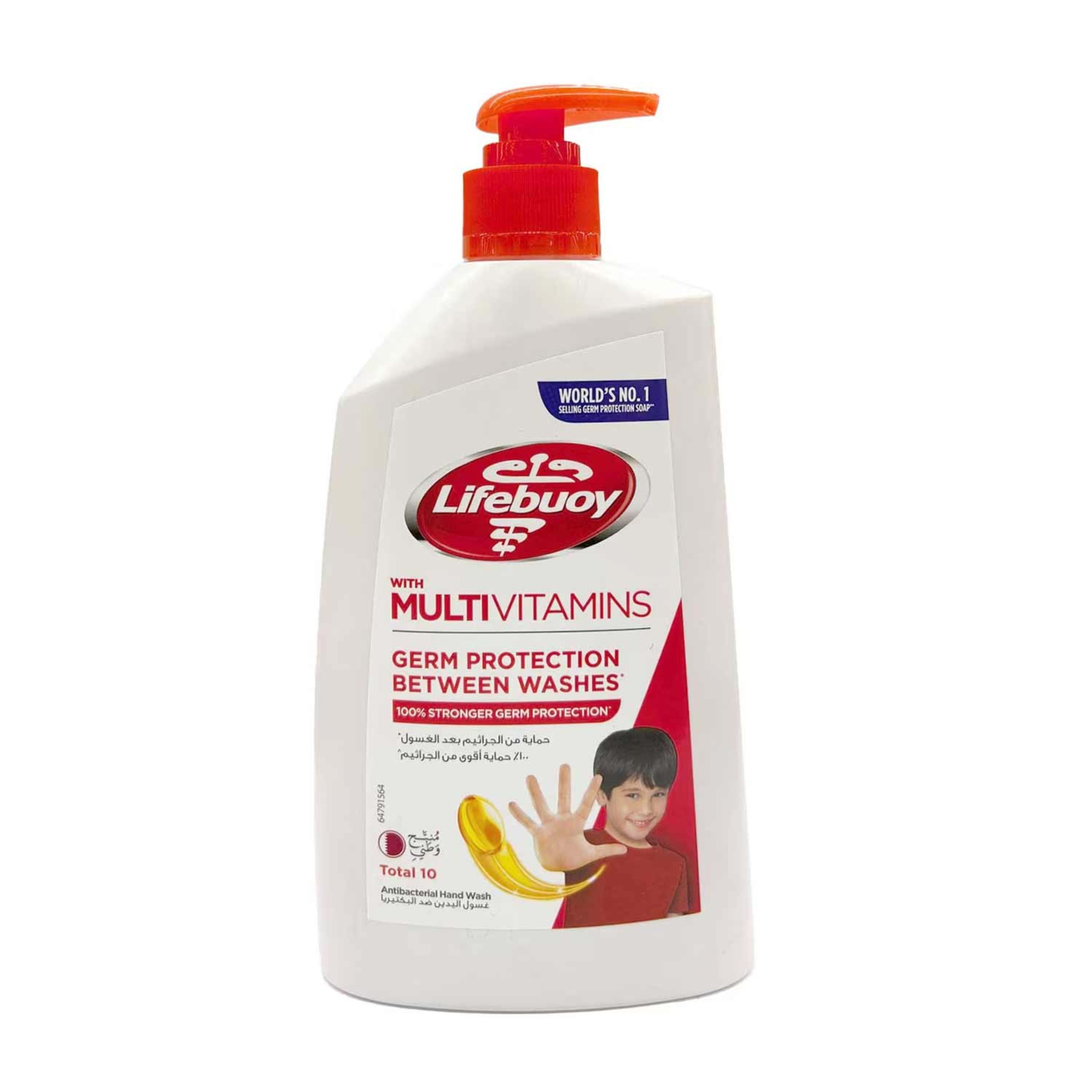 Lifebuoy with Multivitamins Antibacterial Hand Wash Total 10 450ml