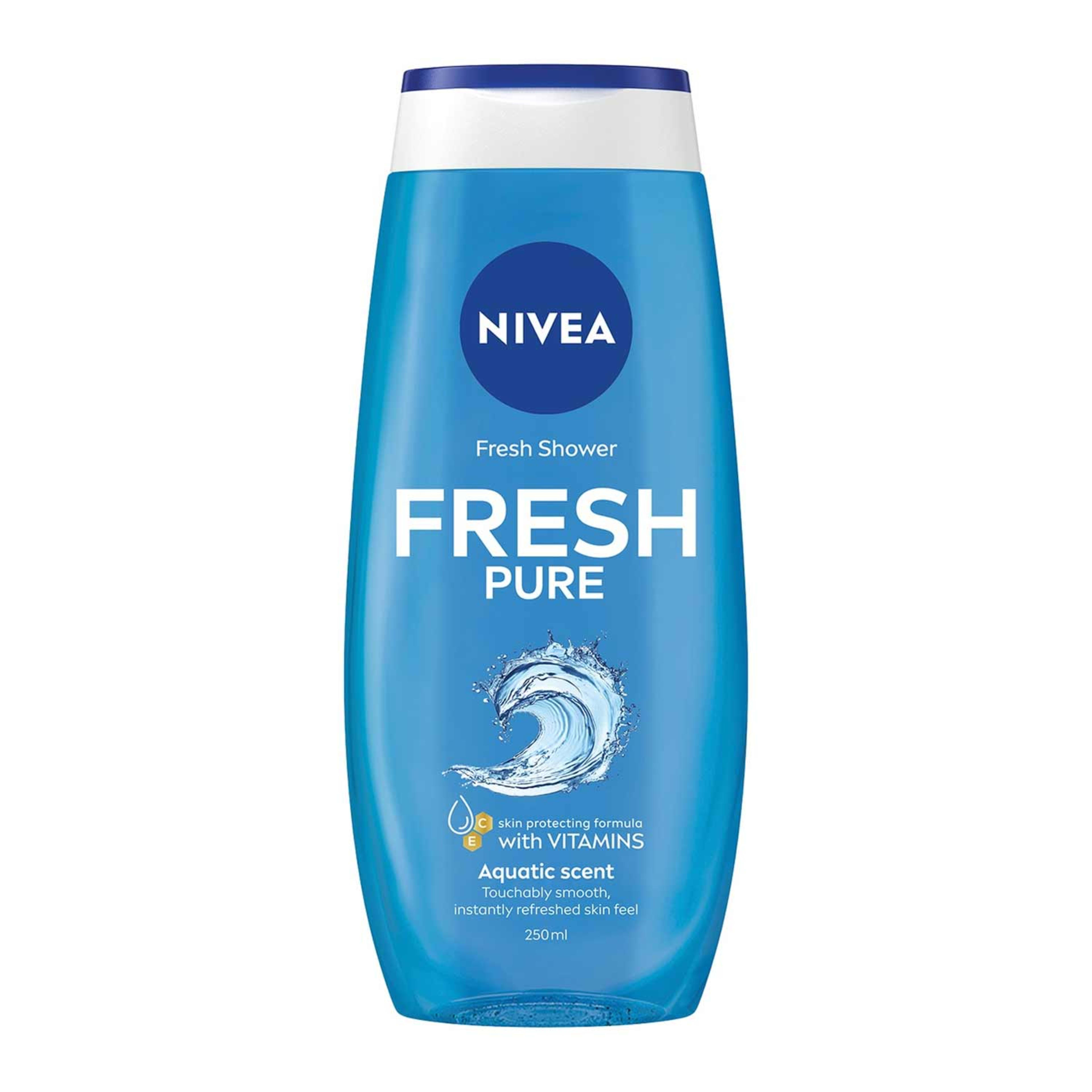 Nivea Fresh Pure Shower Gel Aquatic Scent 250ml