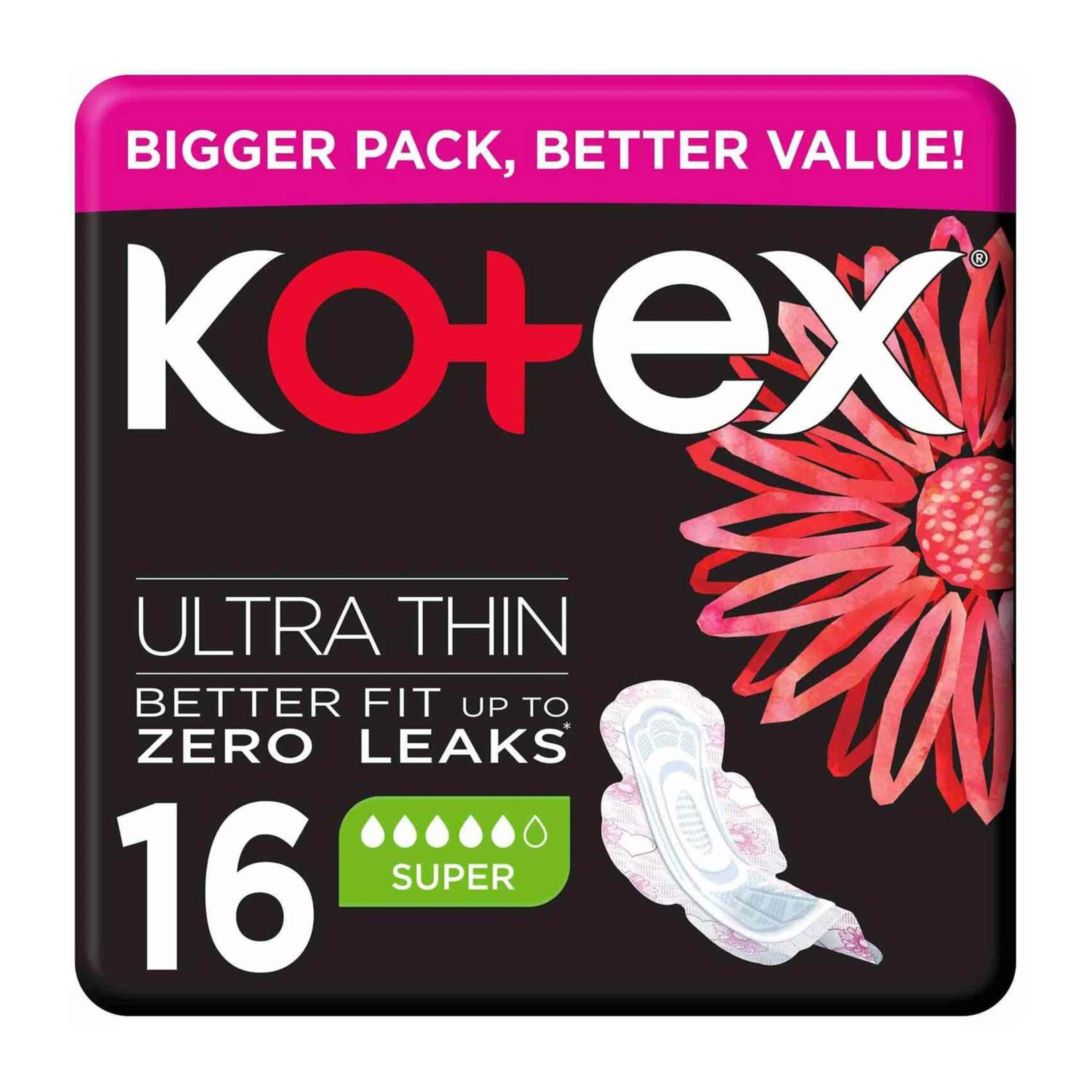 Kotex Natural Ultra Thin Super 16pcs
